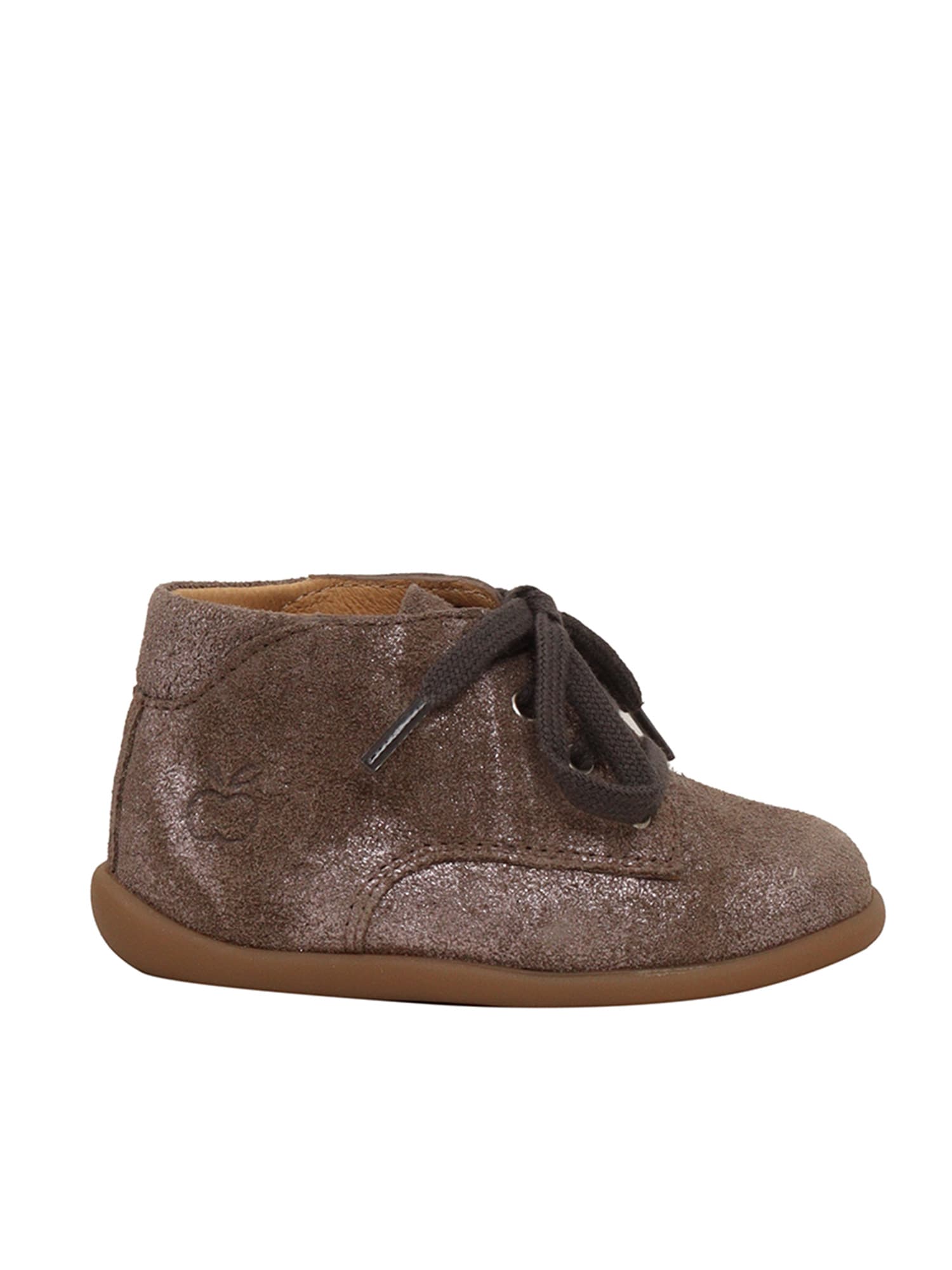Pom D'api Stand-up Derby Shoes In Grey
