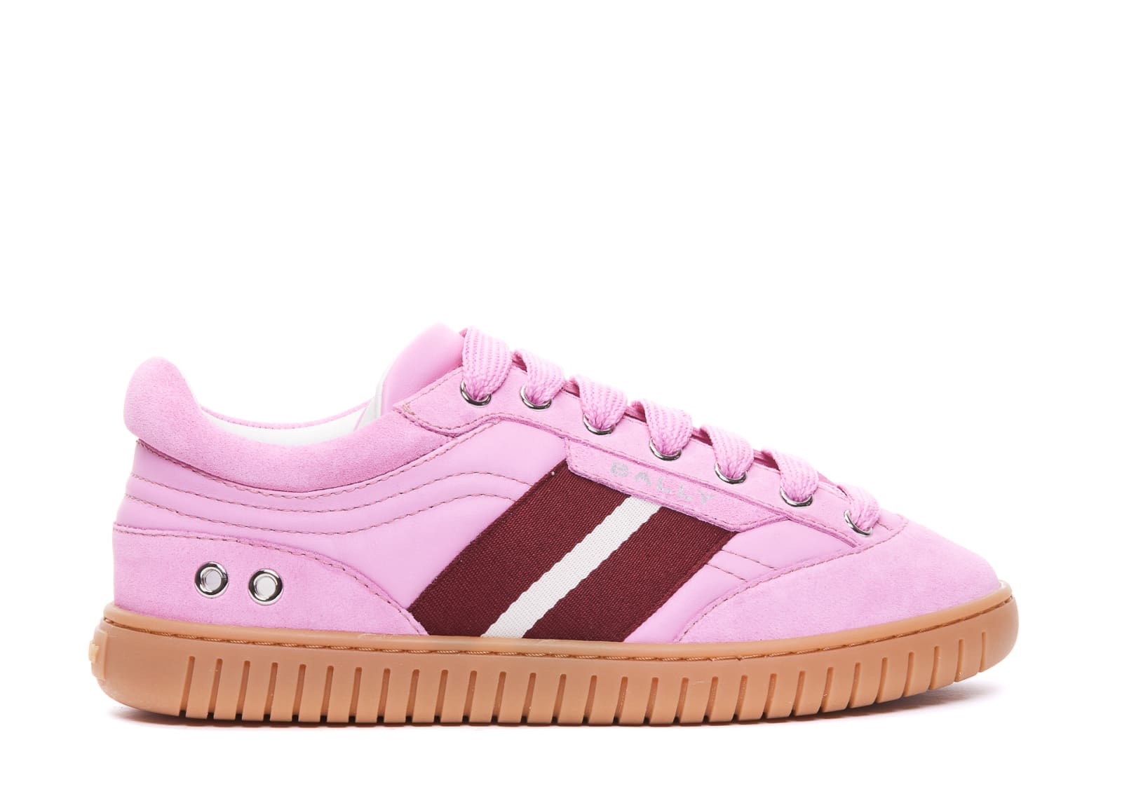 Shop Bally Palmy Sneakers In Pink