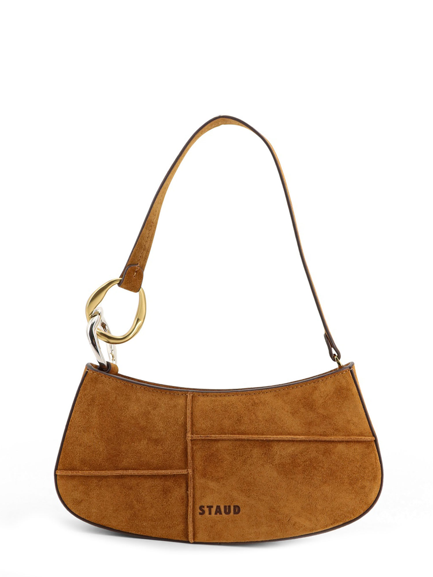 Staud Ollie Shoulder Bag In Brown