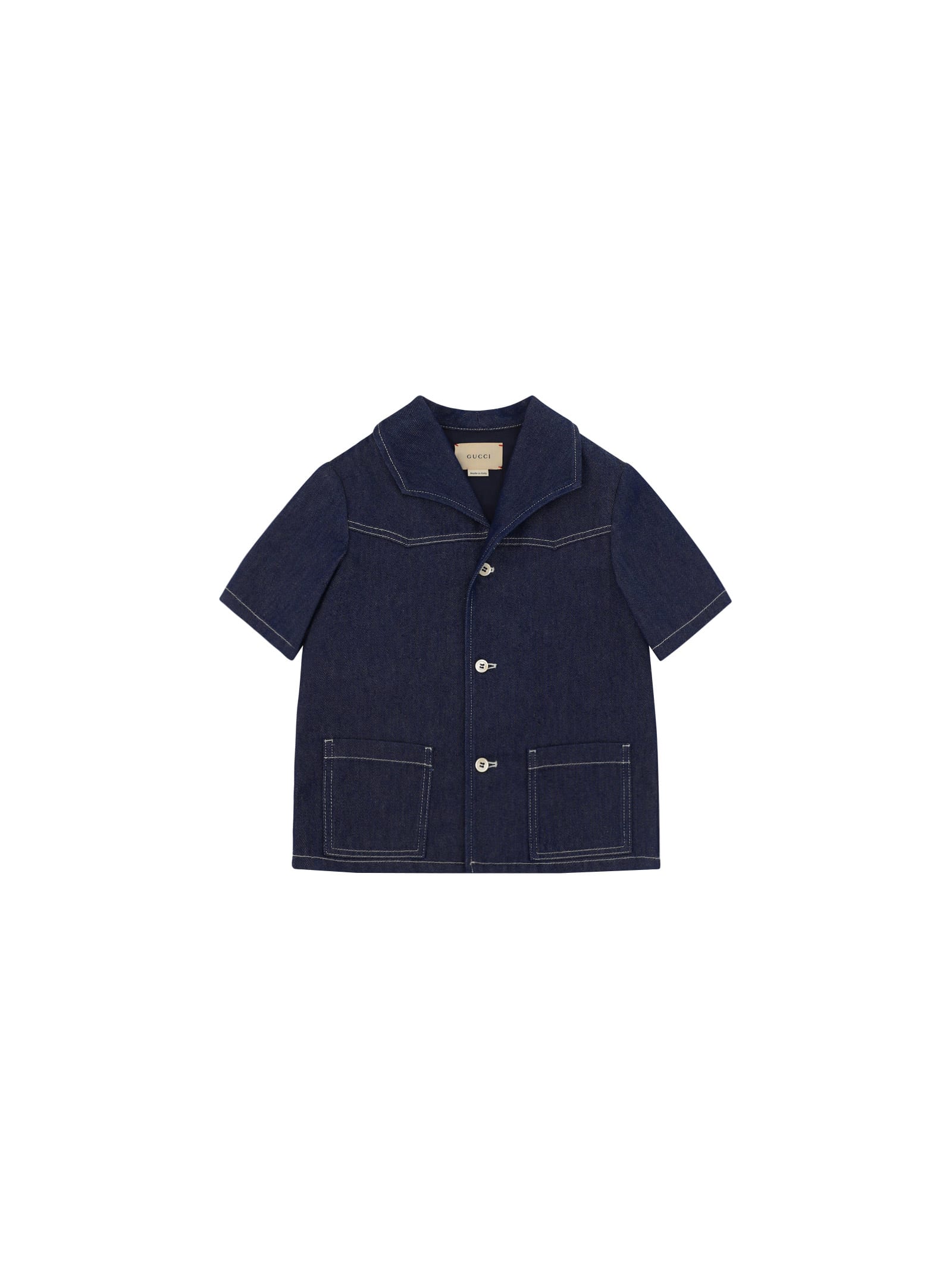 GUCCI: Coat kids - Blue  Gucci coat 692672XWATR online at