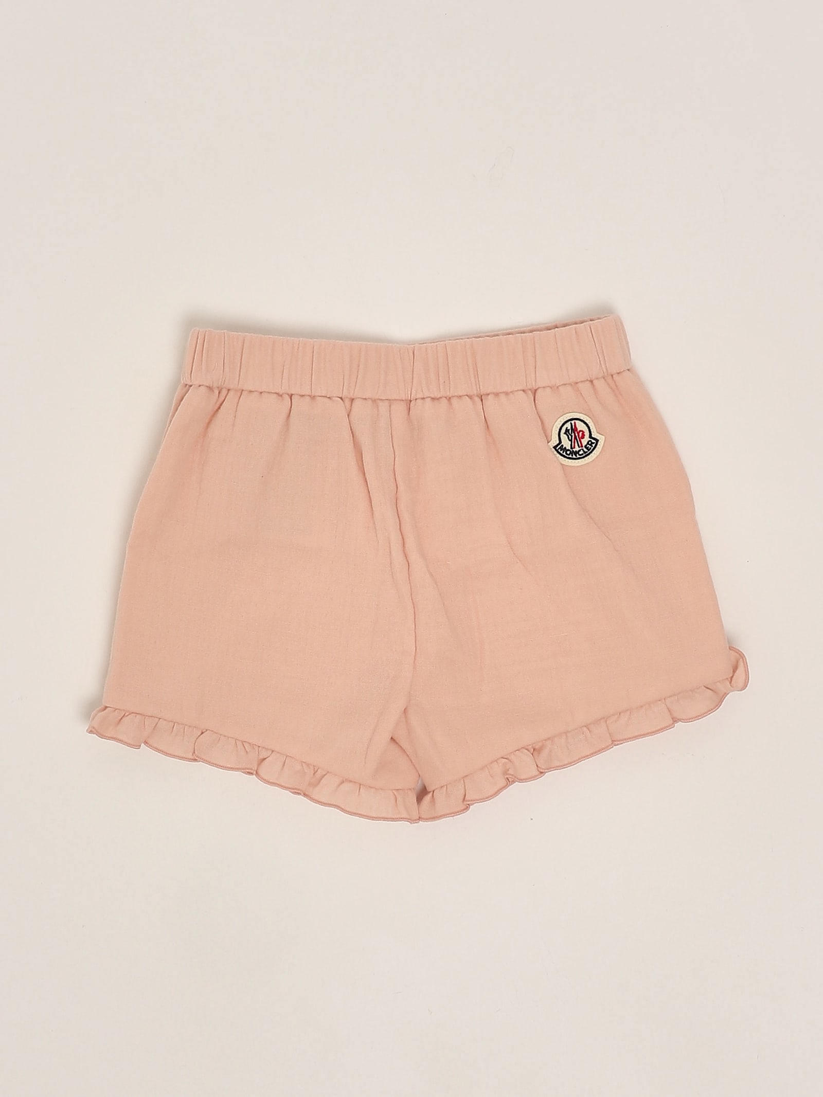 Moncler Shorts Shorts In Pink