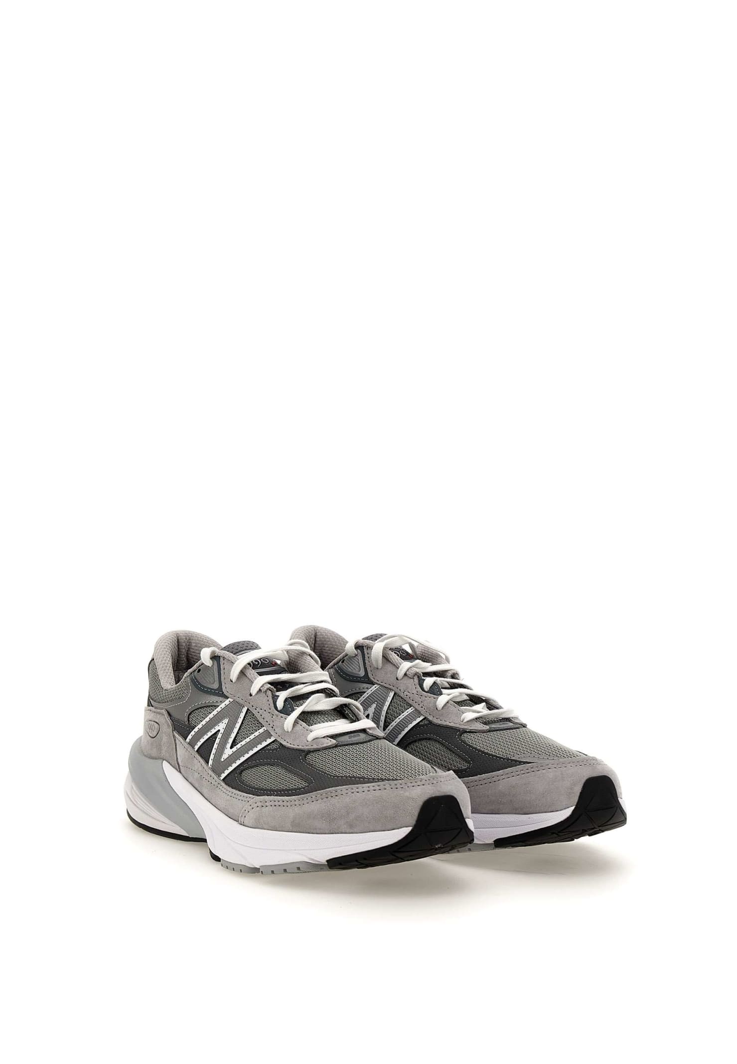 Shop New Balance M990gl6 Sneakers In Grey
