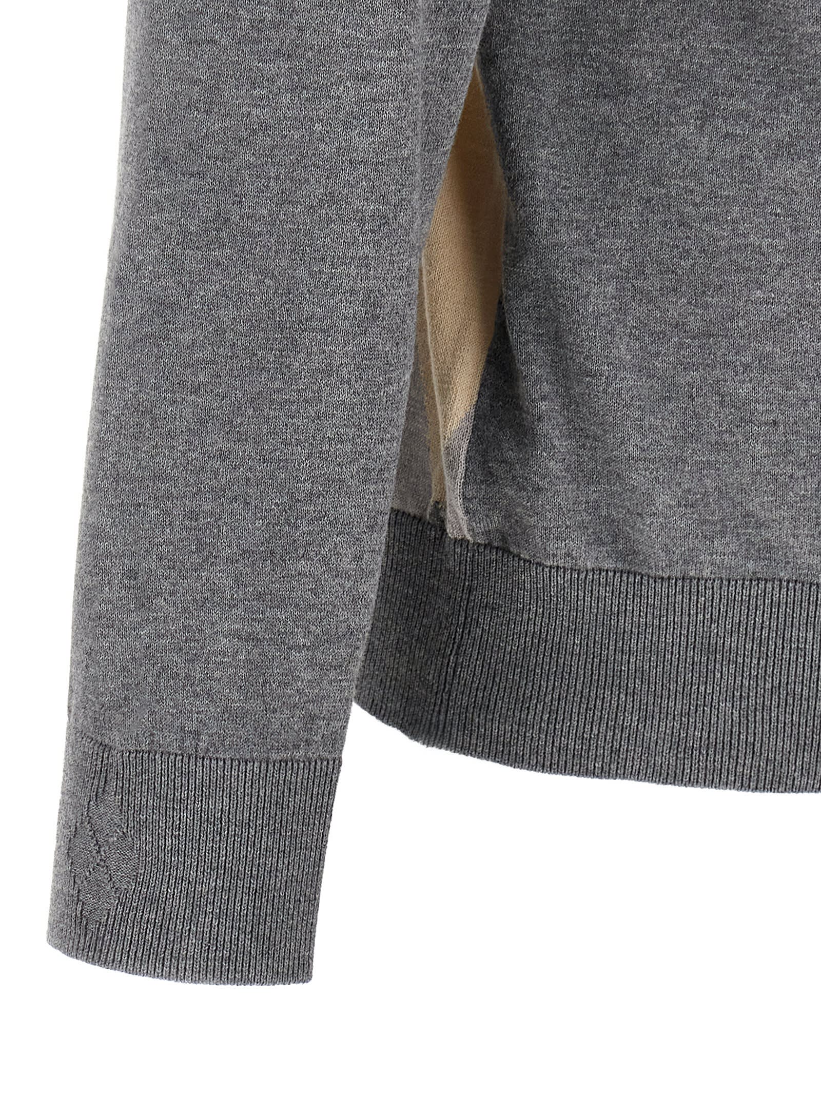 Ballantyne Argyle Sweaters And Cardigans In Gray