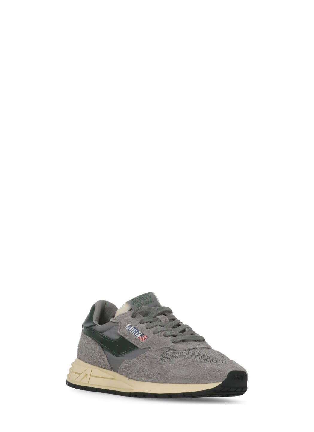 Autry Leather Sneakers In Gray