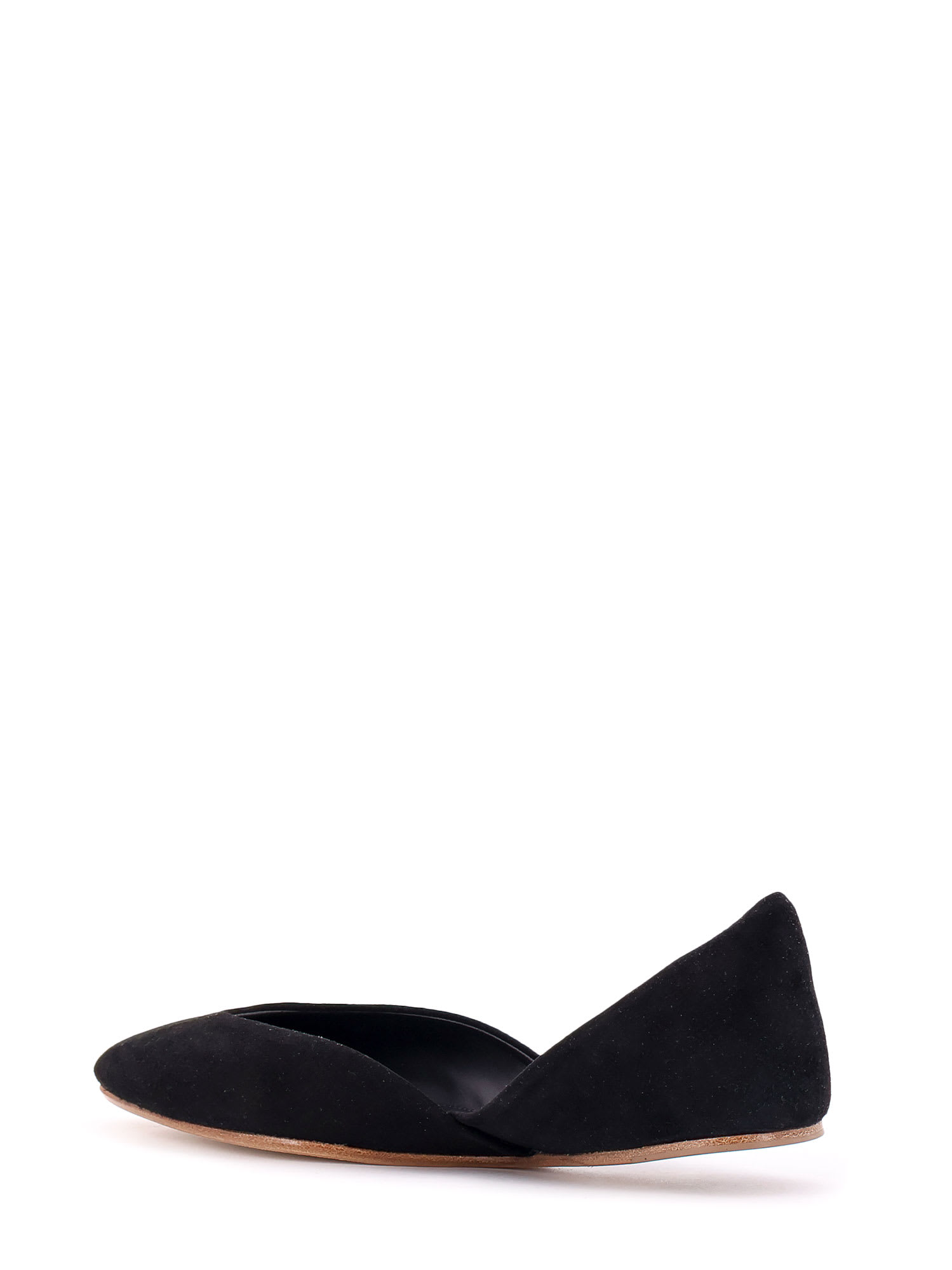 Shop The Row Gemma Ballet Ballerinas In Black