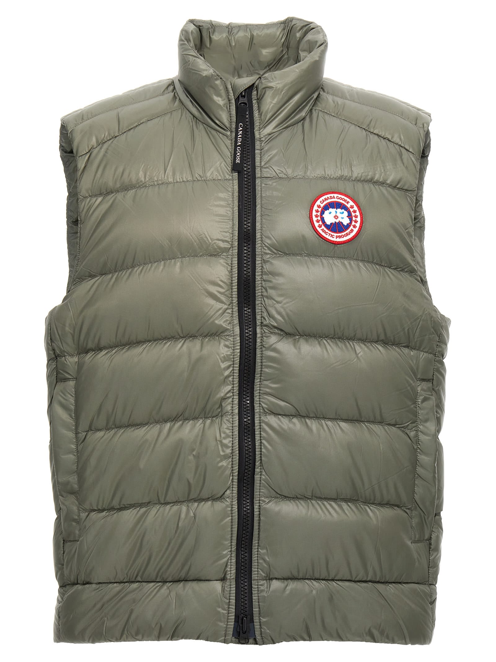 Shop Canada Goose Crofton Vest In Green