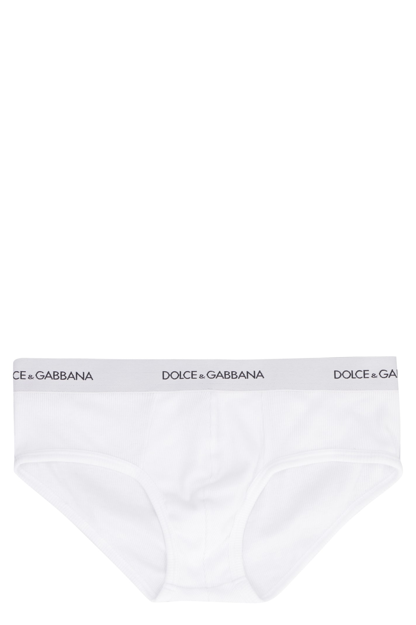 Dolce & Gabbana Brando Cotton Briefs In White