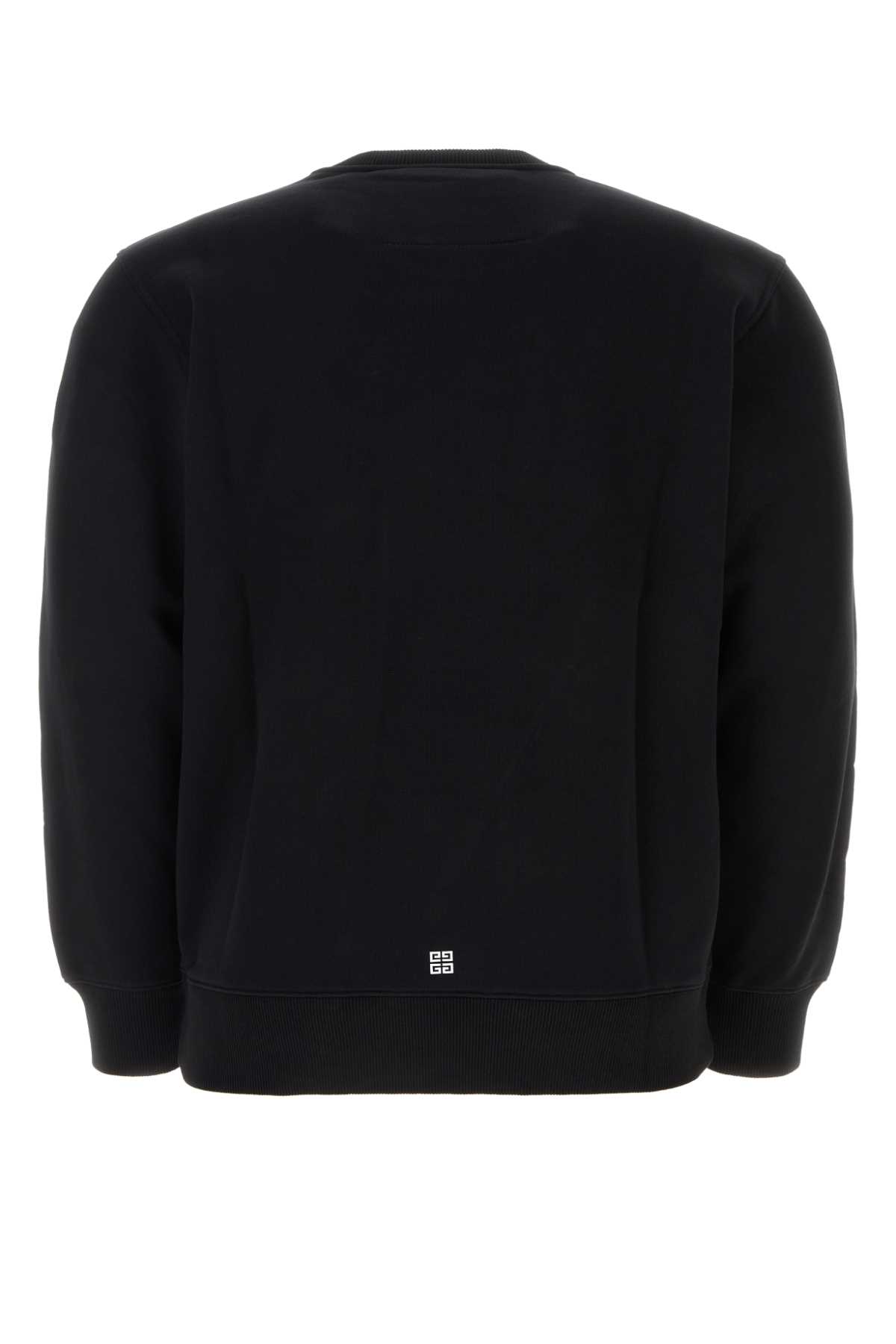 Shop Givenchy Black Cotton Sweatshirt In 001