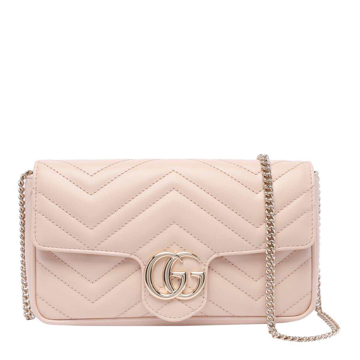 Gucci Gg Marmont Mini Bag In Pink