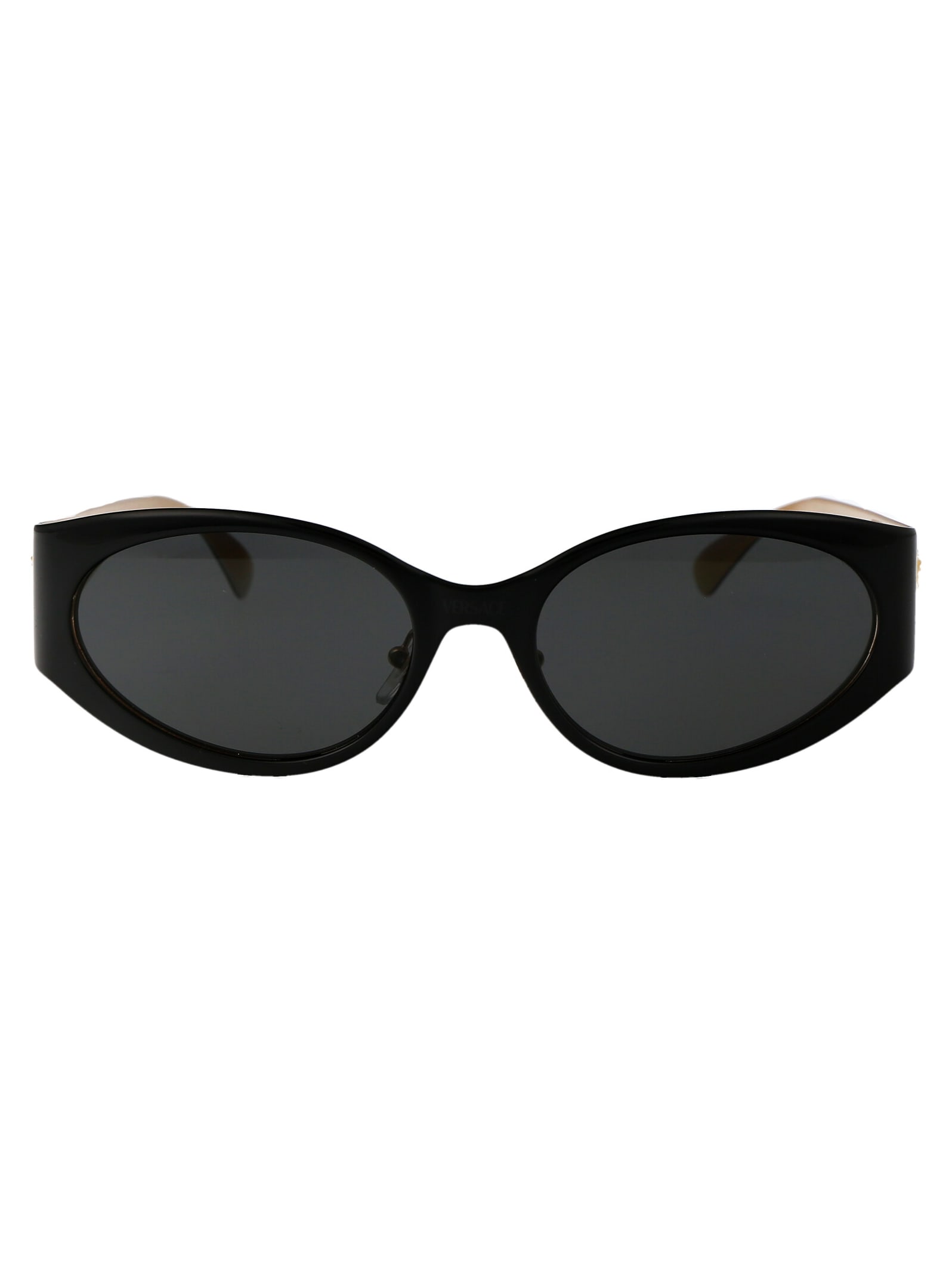 Shop Versace 0ve2263 Sunglasses In 143387 Black