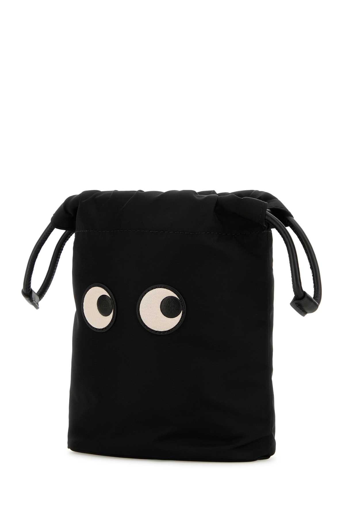 Shop Anya Hindmarch Black Econyl Pouch