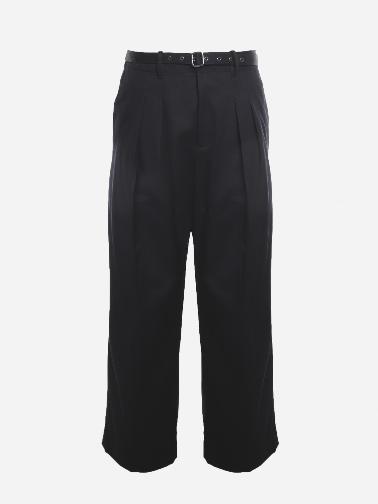 J.W. Anderson Wide Leg Trousers Made Of Cotton
