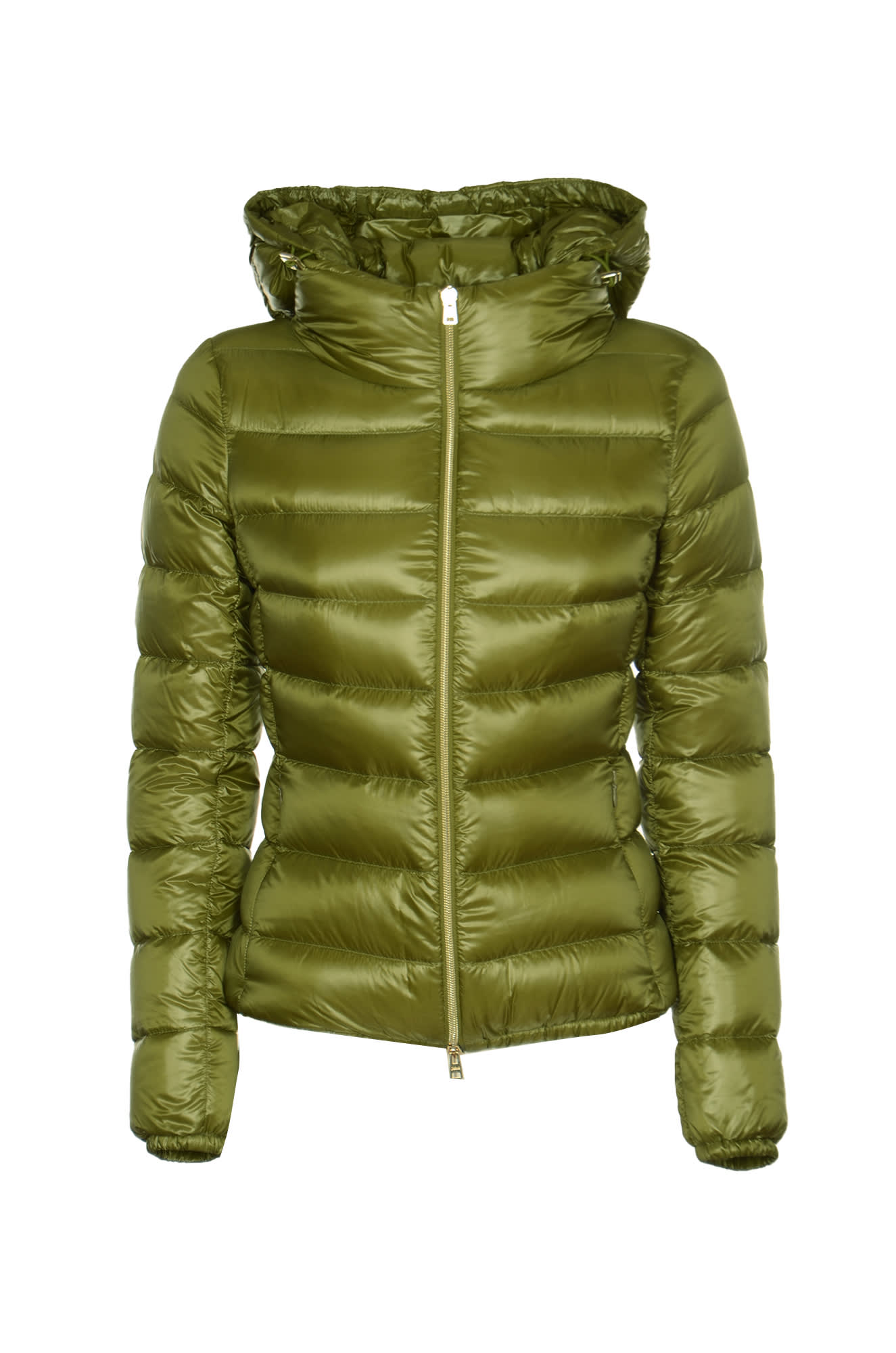 Zip Fitted Padded Jacket