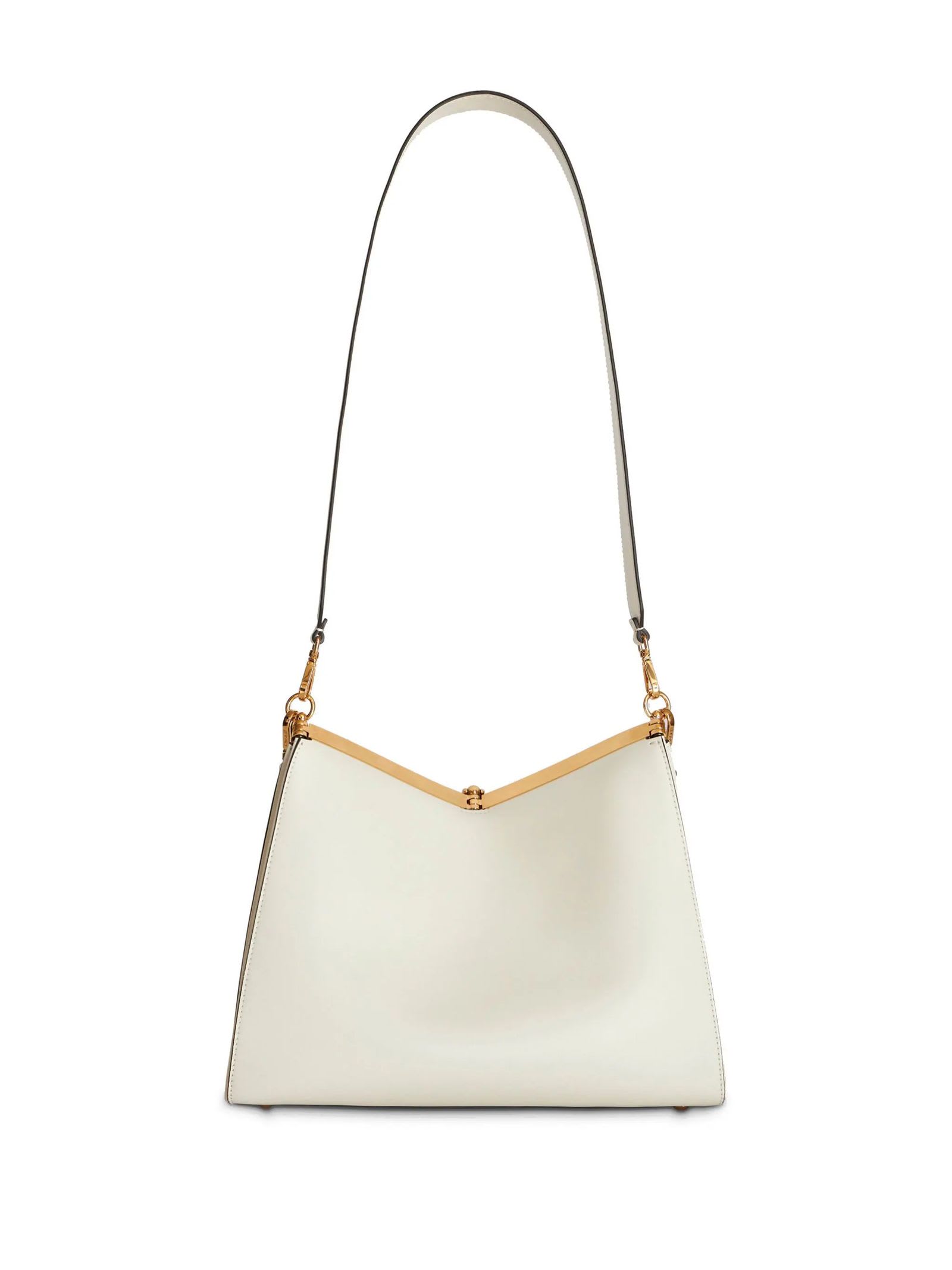 Shop Etro White Large Vela Shoulder Bag