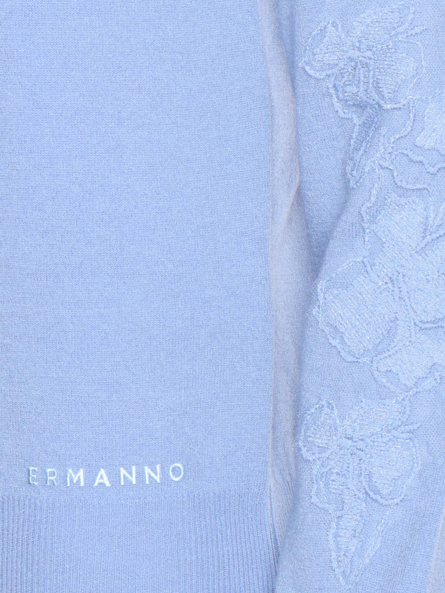 Ermanno Ermanno Scervino Turtleneck Sweater In Light Blue