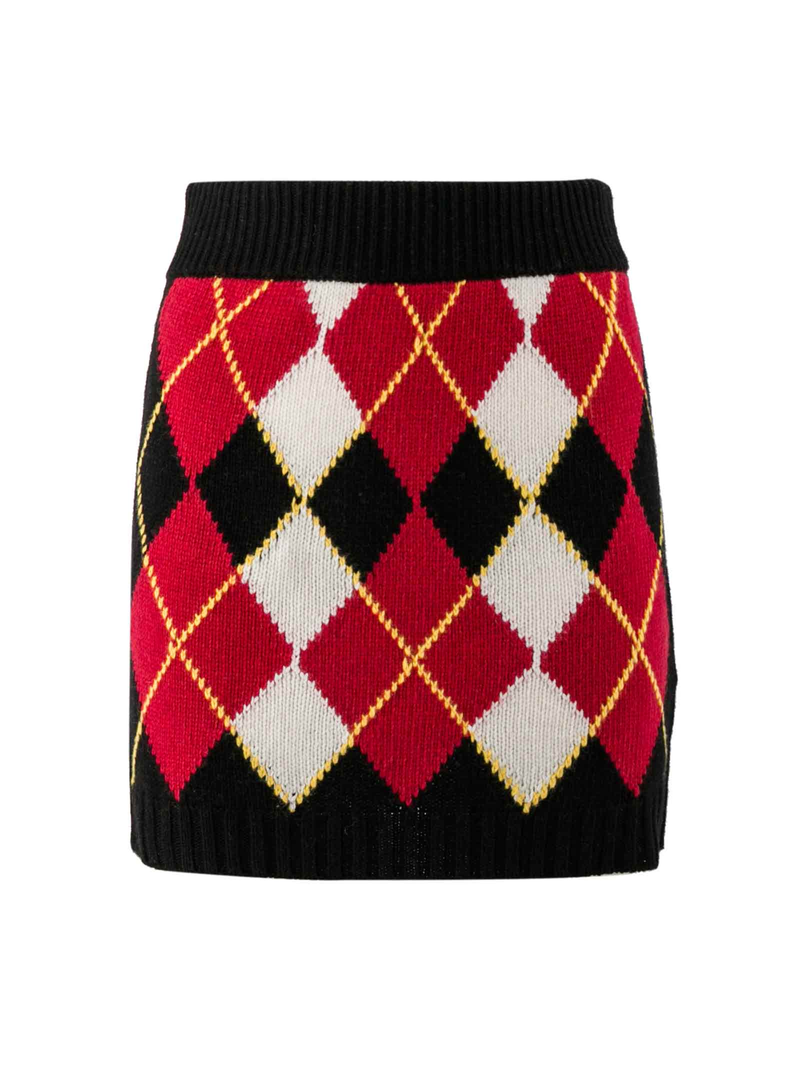 RED Valentino Wool Blend Skirt