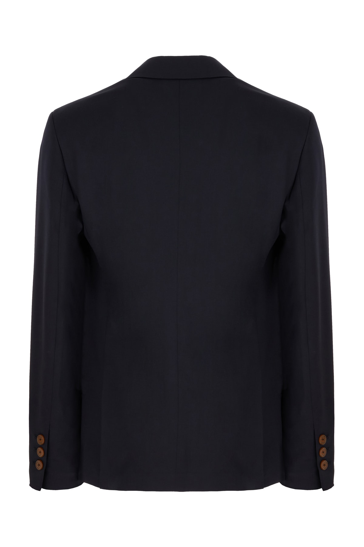 Shop Vivienne Westwood Navy Blue Wool Blazer