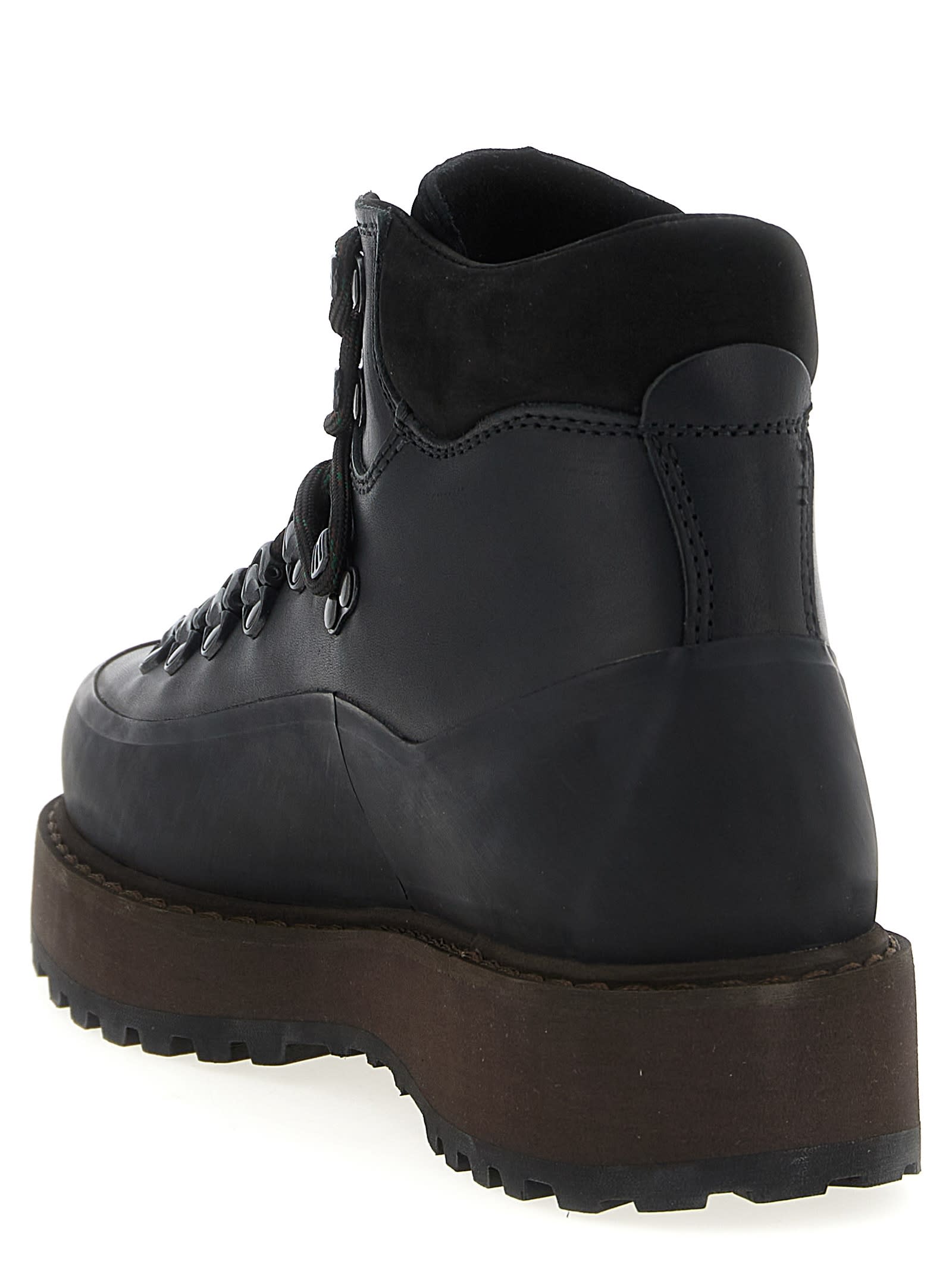 Diemme 'roccia Vet Due Gomma' Ankle Boots In Black