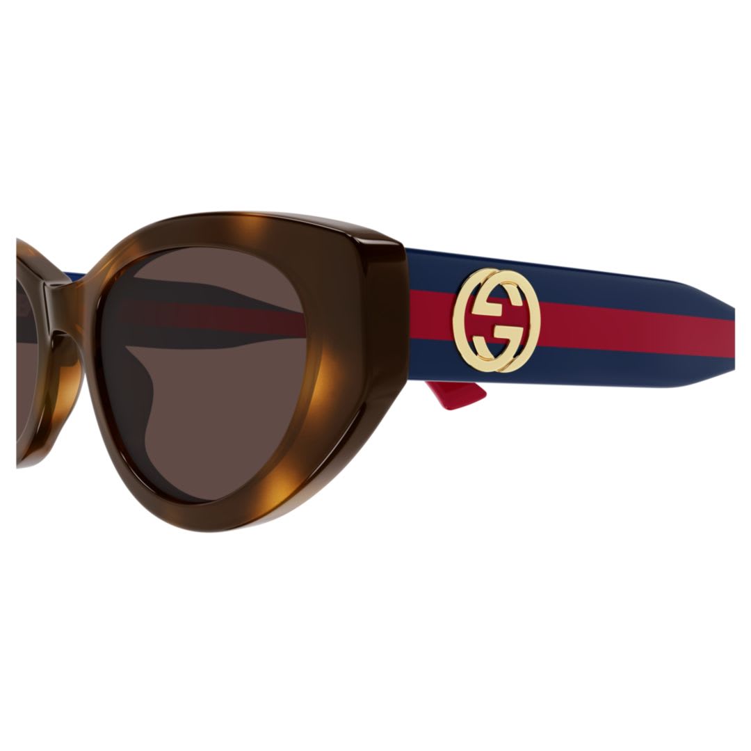 Gucci Gg1862s-002havana-blue-brown In Brown