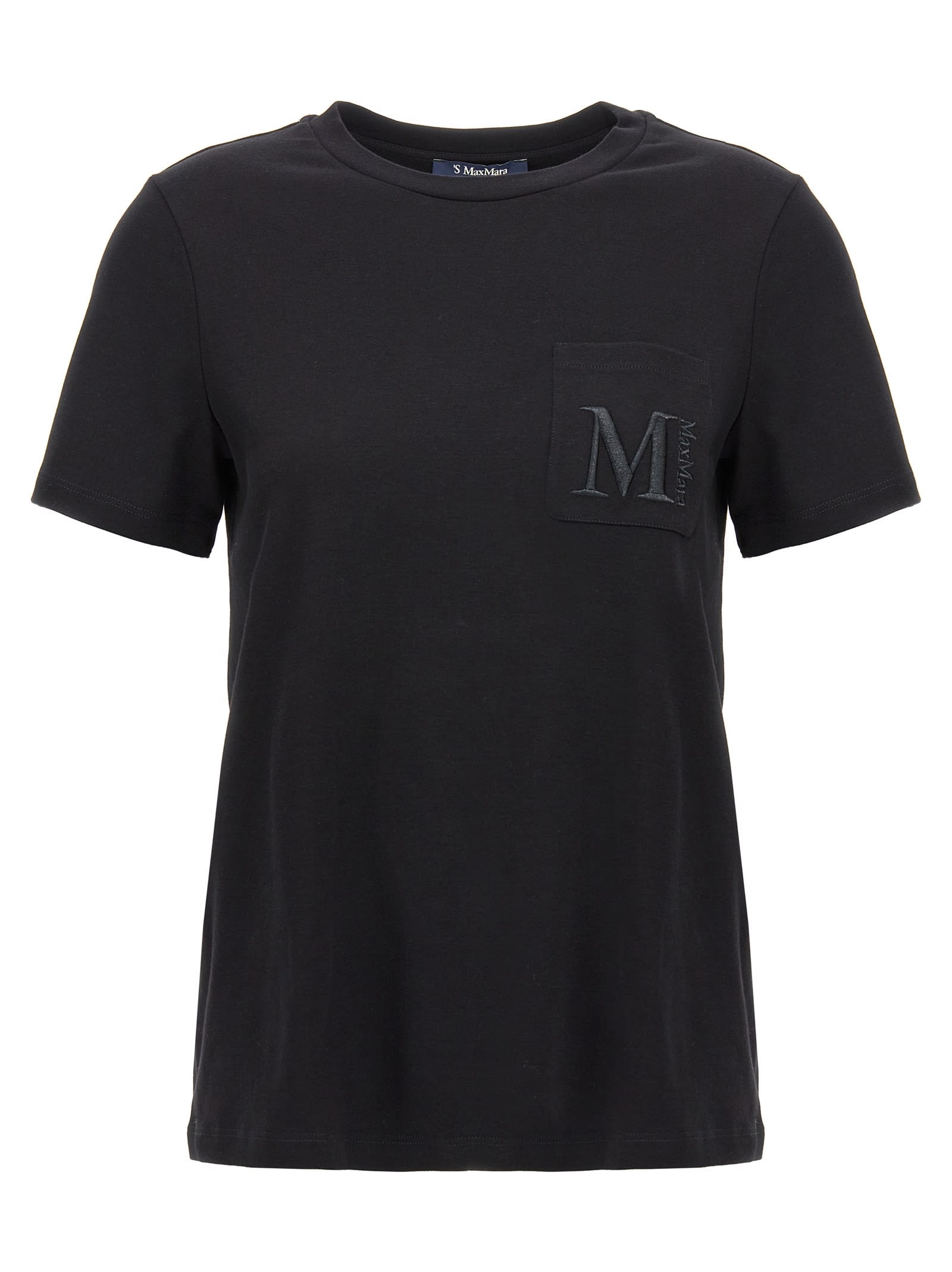 Shop 's Max Mara Madera T-shirt In Black