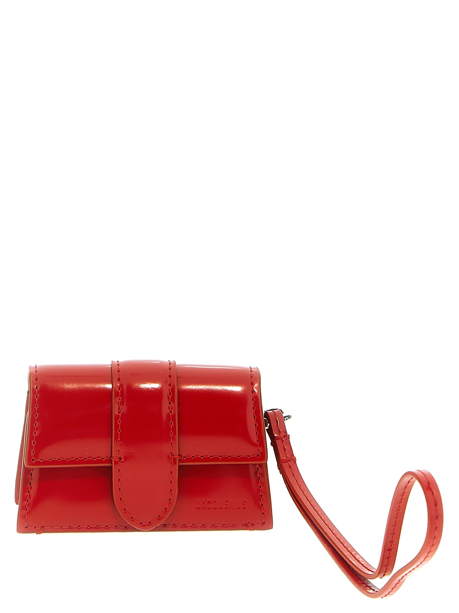 Jacquemus Le Porte Carte Bambino Wallet | Red | One Size | Shopbop