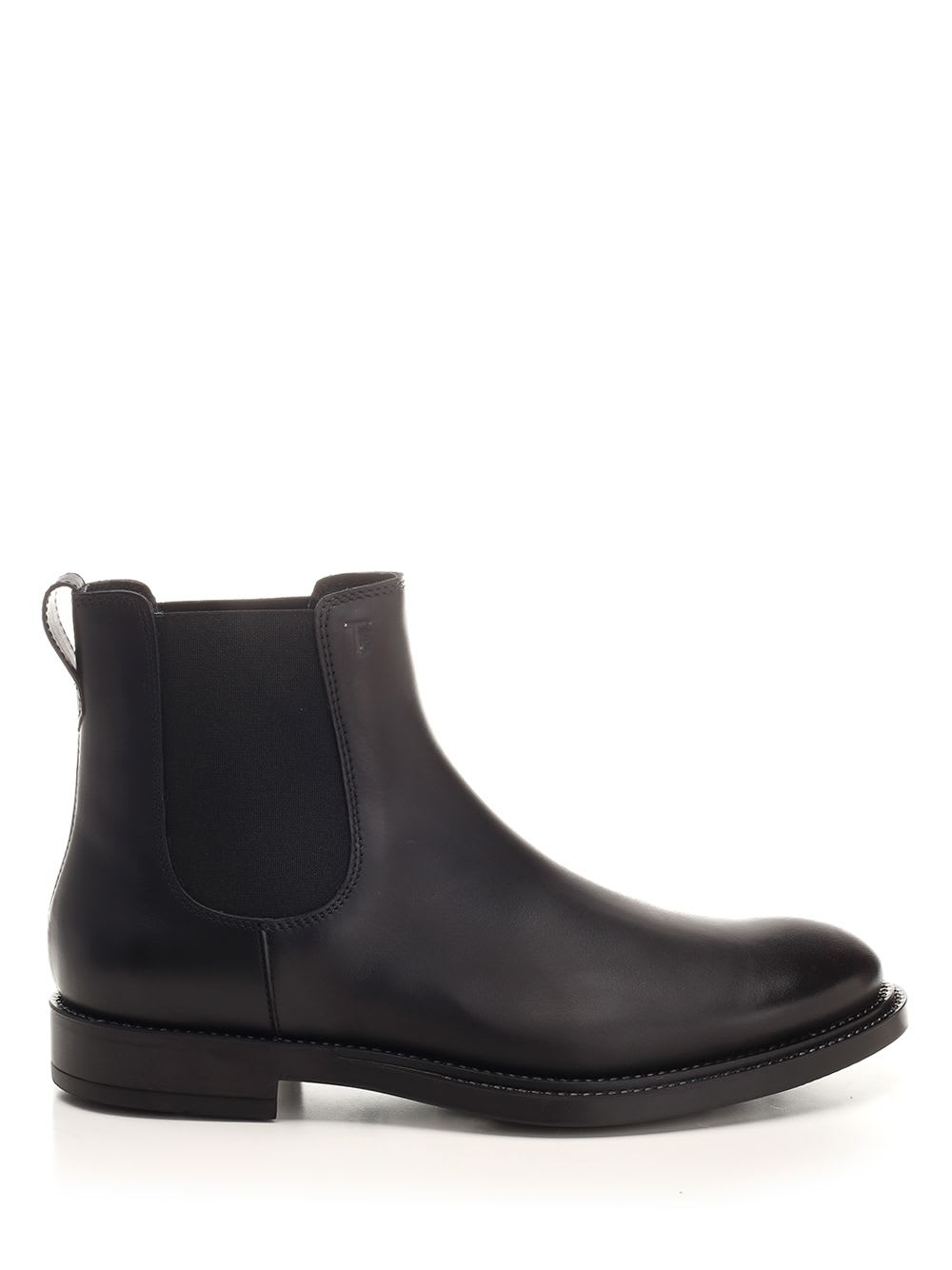 Shop Tod's Chelsea Boot In Black