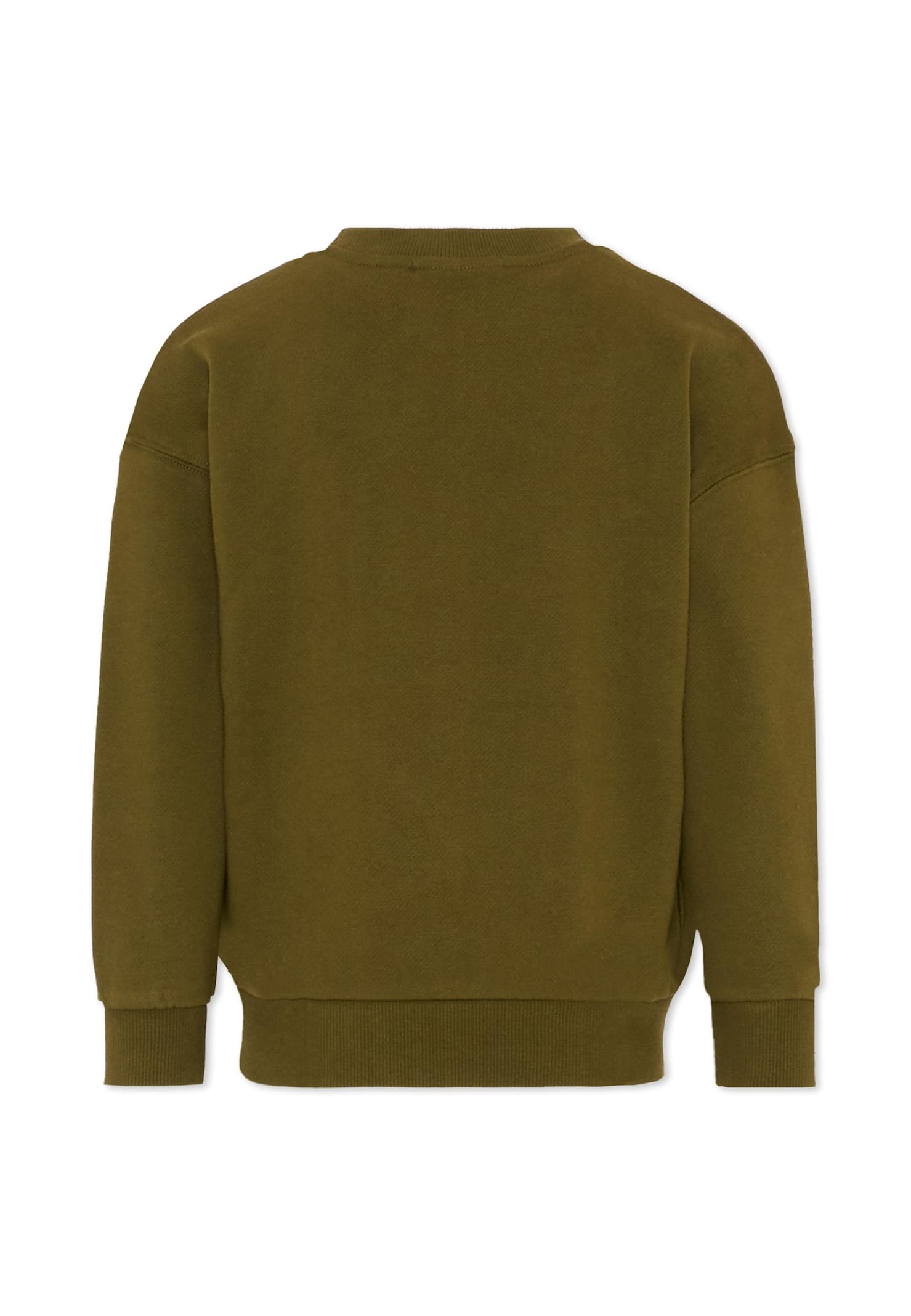 Timberland Green Sweatshirt For Boy With Logo In Green