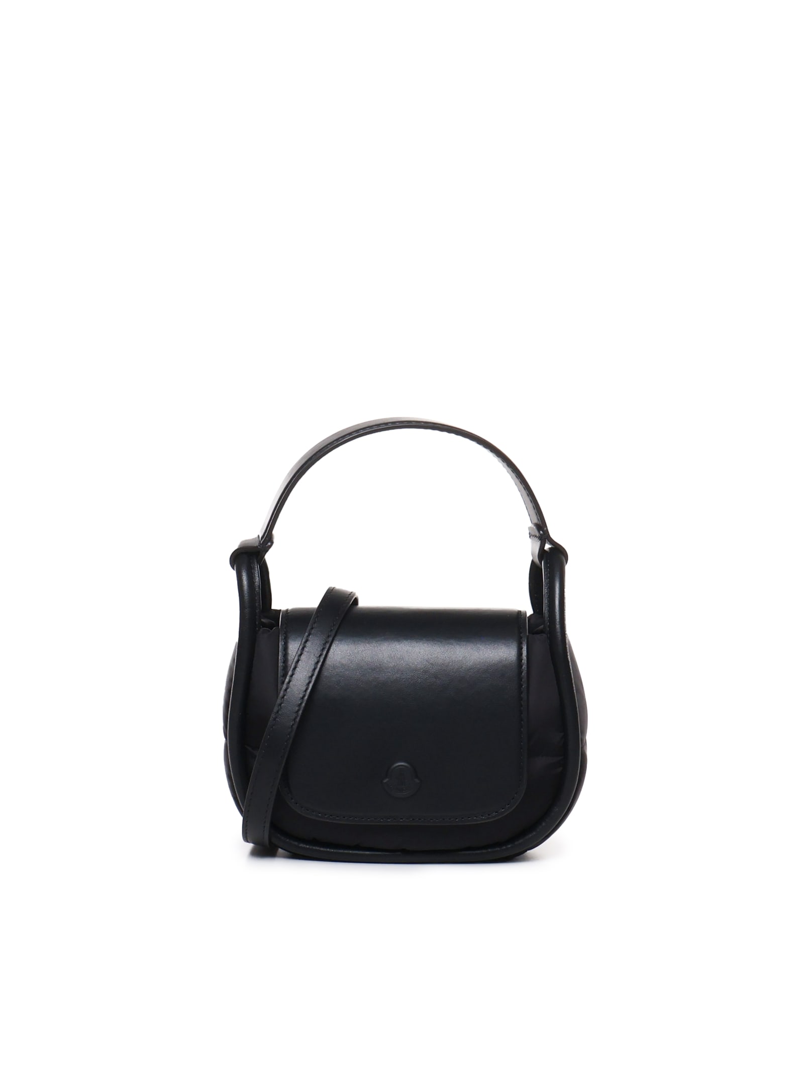 Shop Moncler Tiarna Crossbody Bag In Black