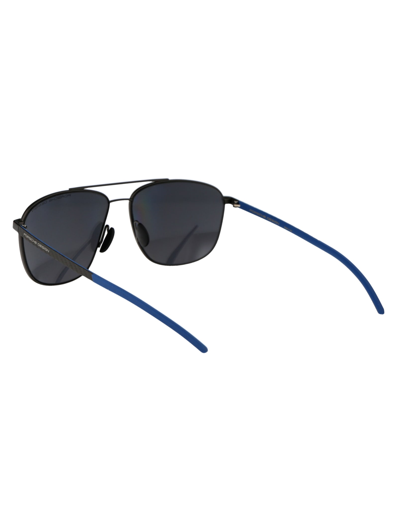 Shop Porsche Design P8909 Sunglasses In C776 Gunmetal