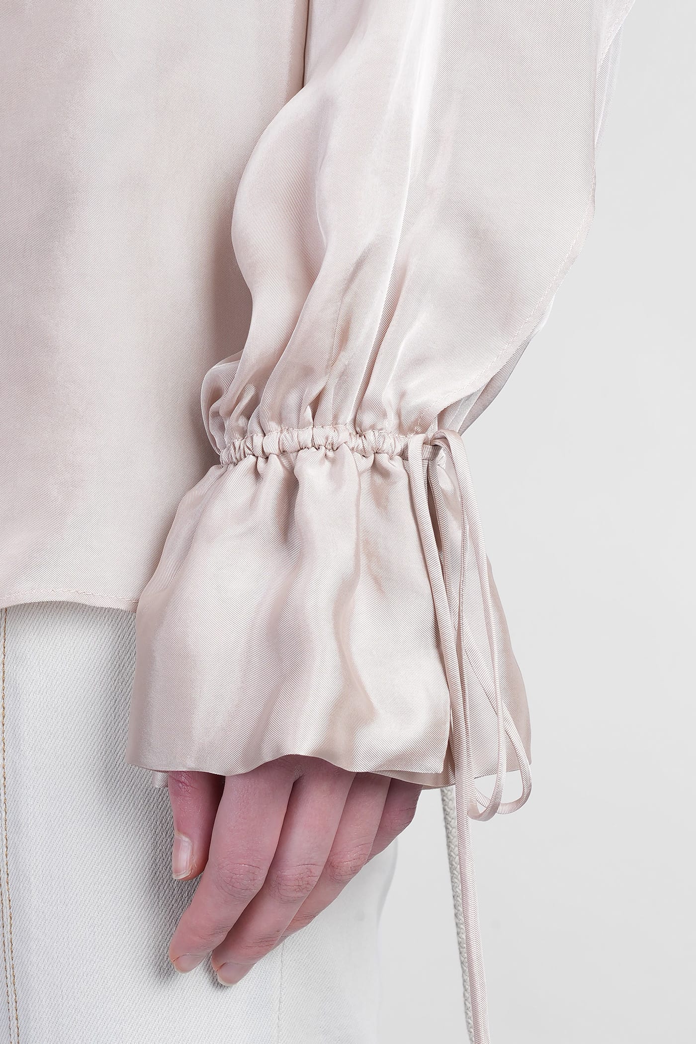Blumarine Blouse In Rose-pink Viscose In Rose-pink