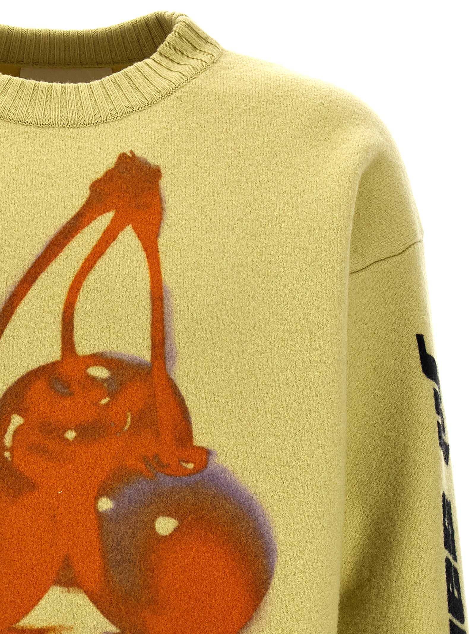 Jil Sander Runway Presentation Crewneck Sweater In Yellow