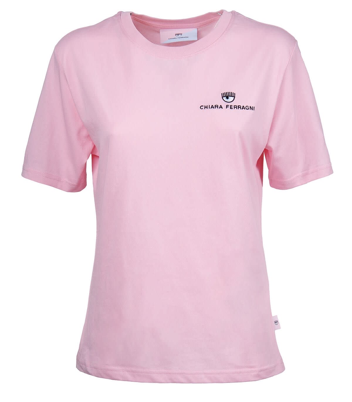 Chiara Ferragni Logo Basic Pink T-shirt