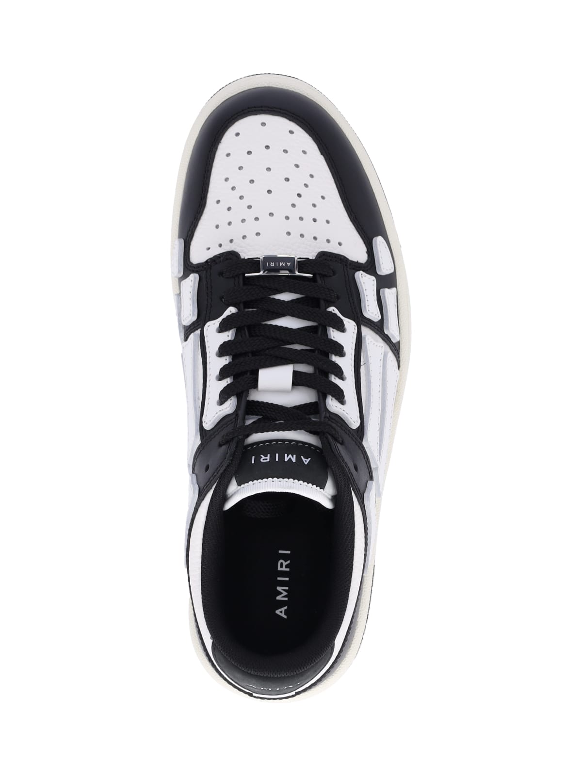 Shop Amiri Skel Low-top Sneakers In Black