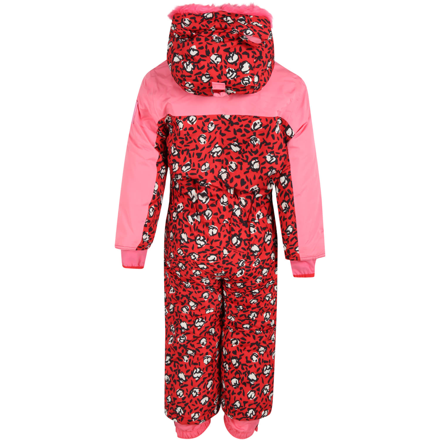 Shop Little Marc Jacobs Red Snow Suit For Girl