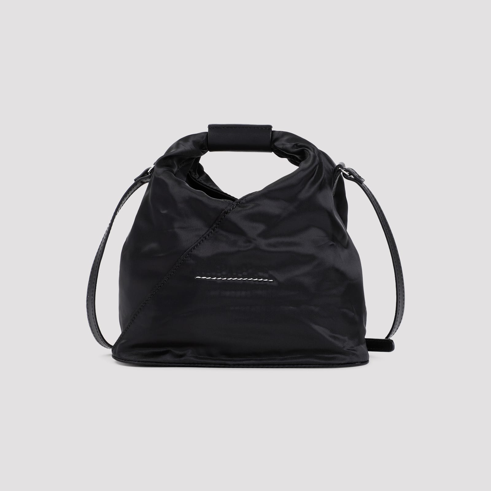 Shop Mm6 Maison Margiela Japanese Crossbody Bag In Black