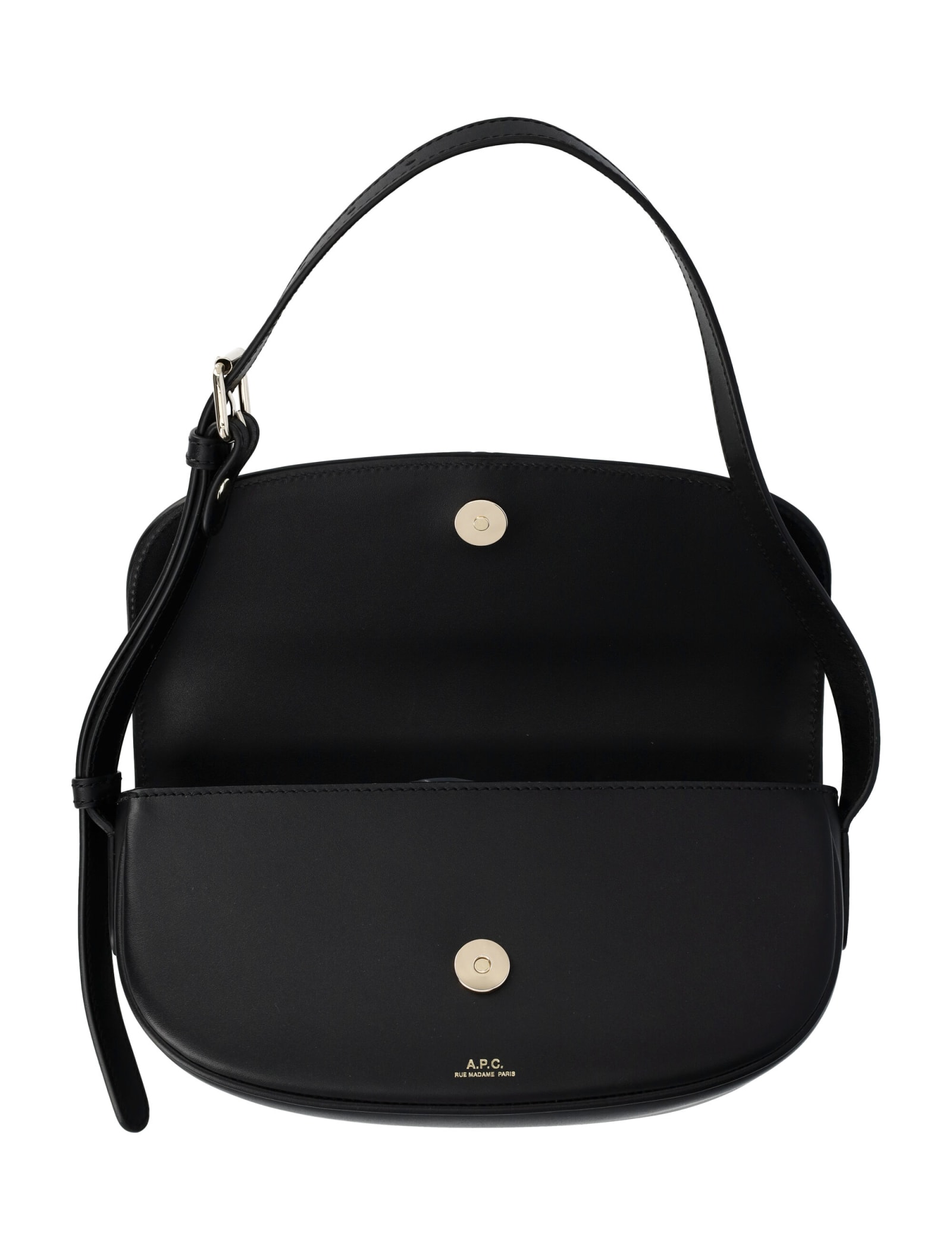 Shop Apc Betty Shoulder Bag In Black