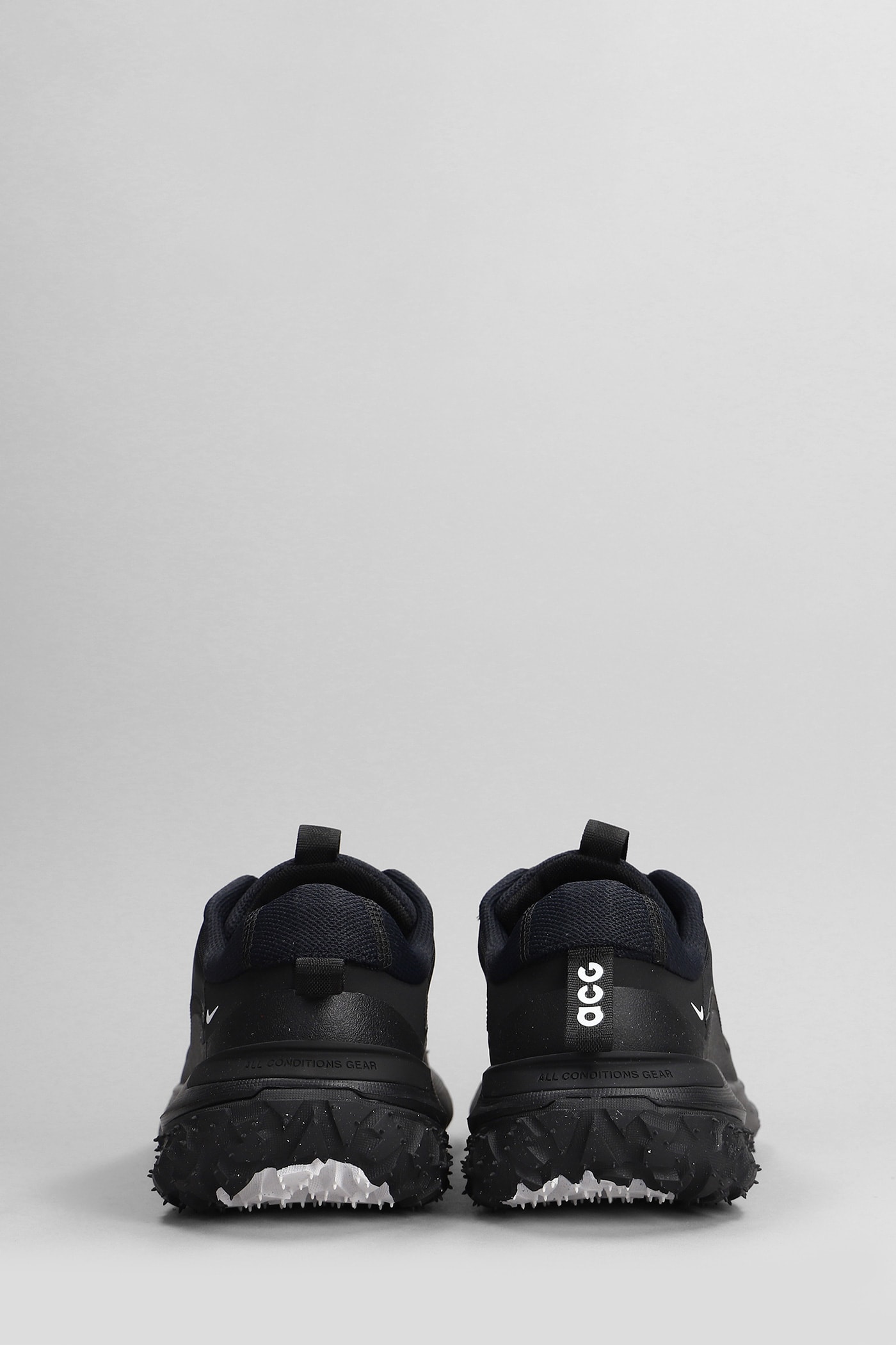 Shop Comme Des Garçons Acg Mountain Fly 2 Sneakers In Black Polyester