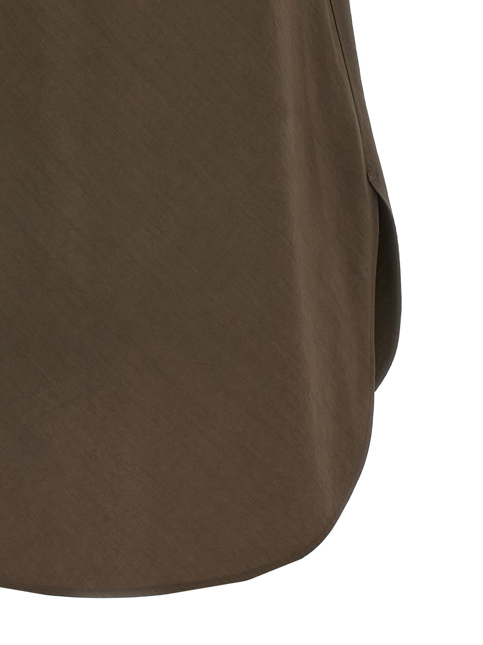 Shop Lemaire Bias Cut Tank Top In Brown