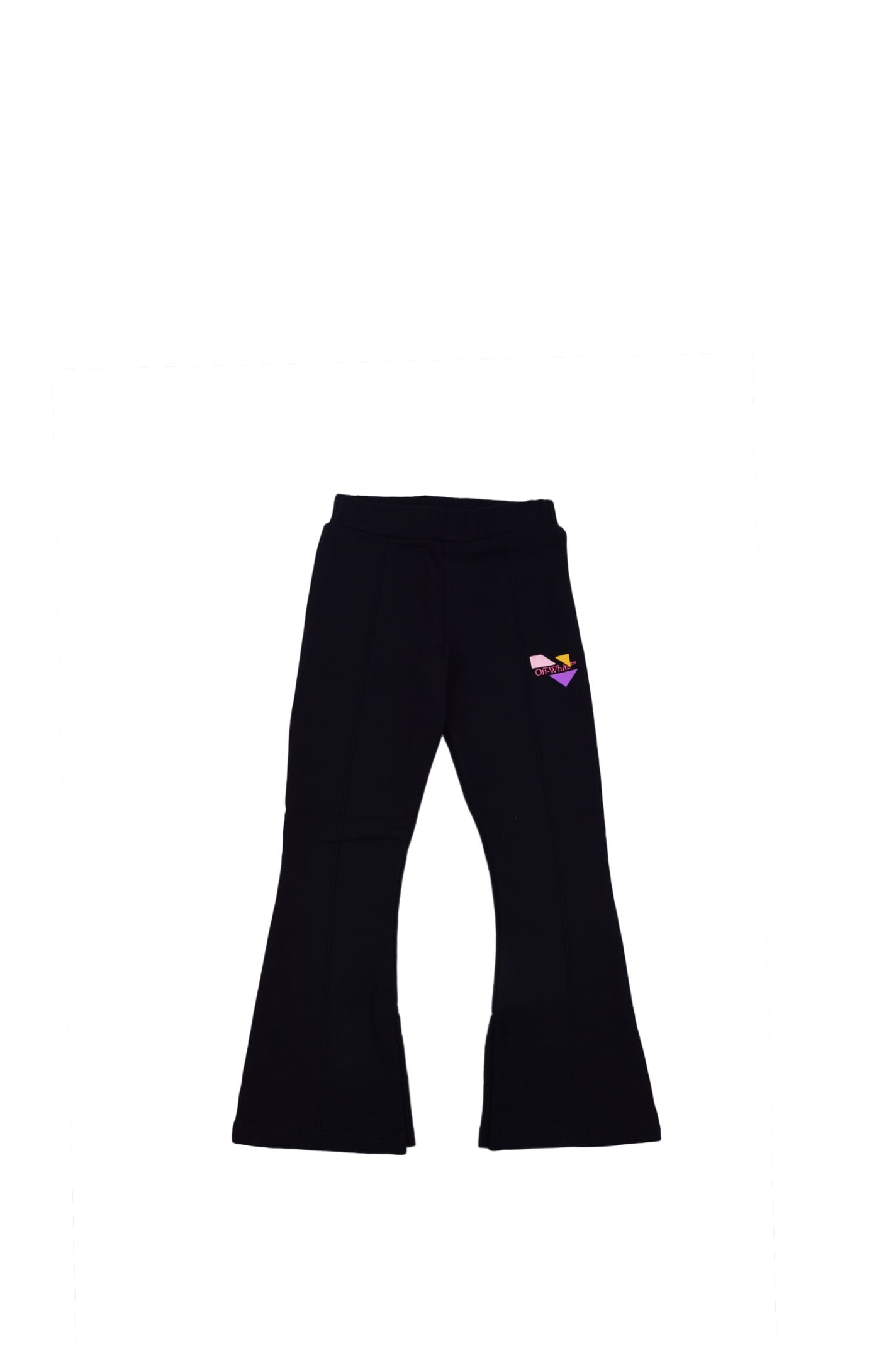 OFF-WHITE FLARED TROUSERS