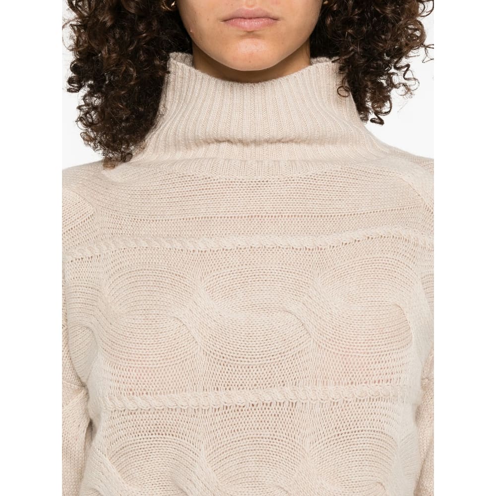 Max Mara Sweater In Neutral