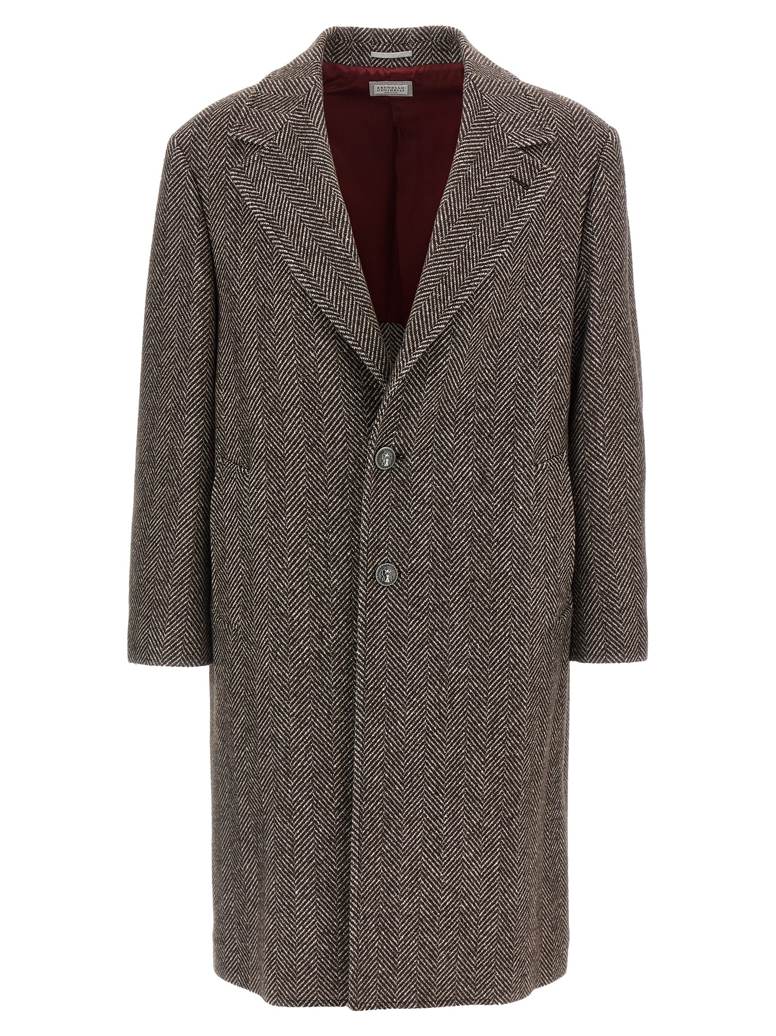 Single-breasted Cashmere Coat