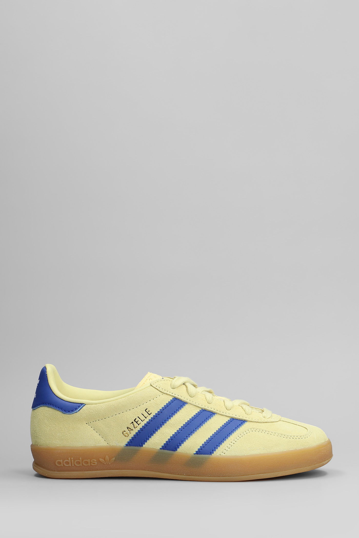 Gazelle Indoor Sneakers In Yellow Suede