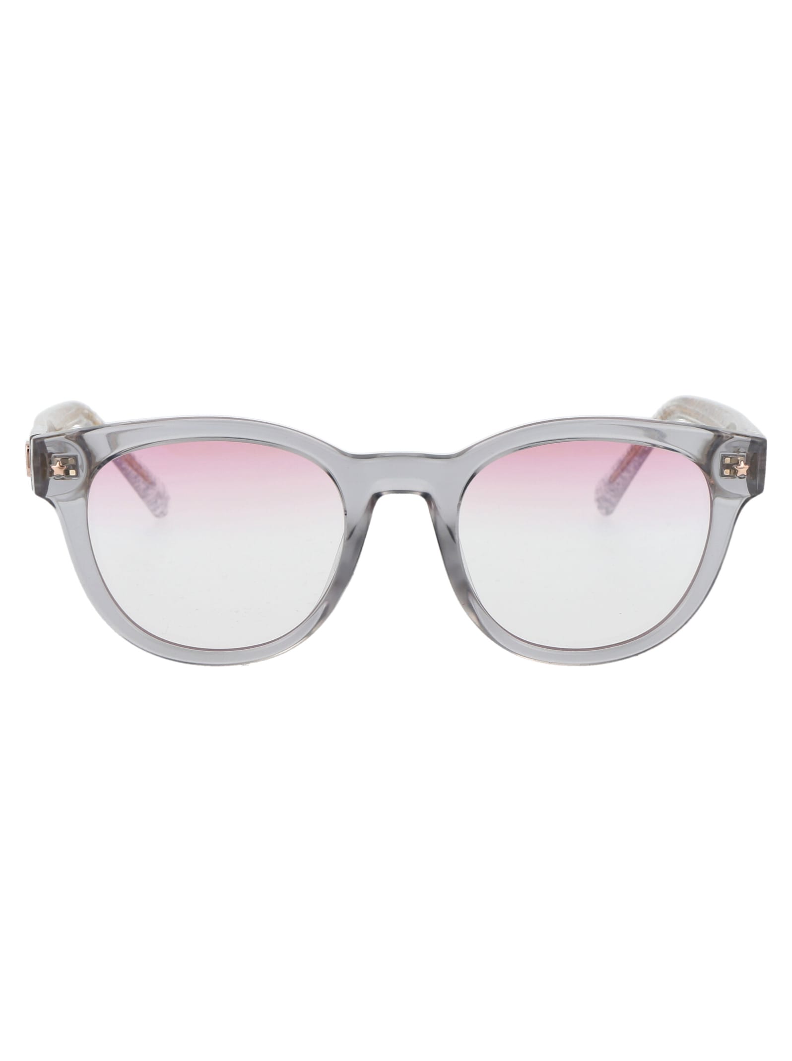 Shop Chiara Ferragni Cf 7018/bb Glasses In Kb7 Grey
