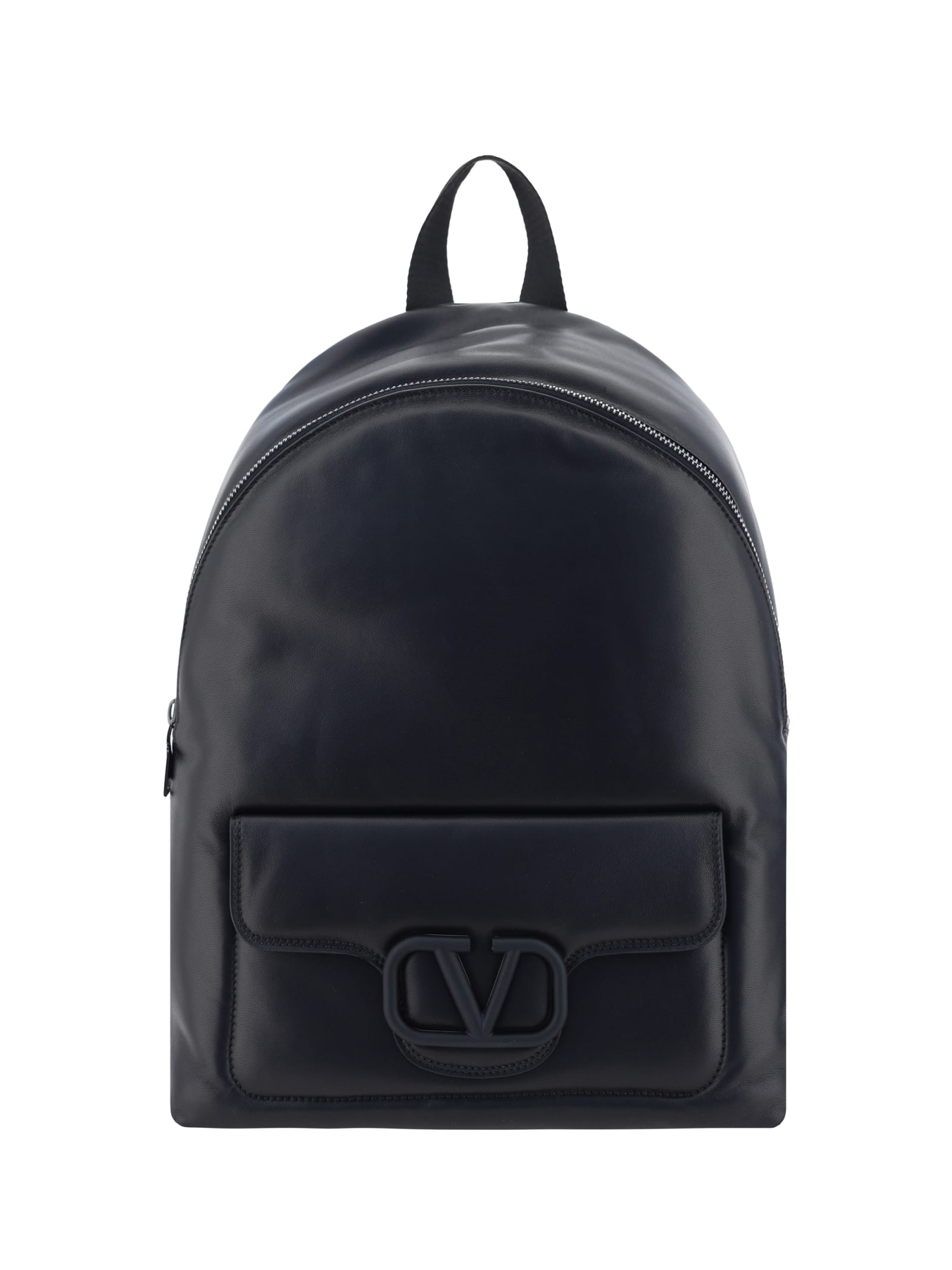 Shop Valentino Backpack In Nero