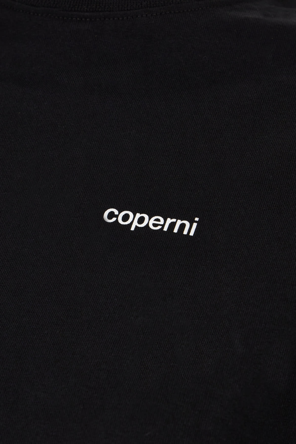 Shop Coperni Black Cotton T-shirt