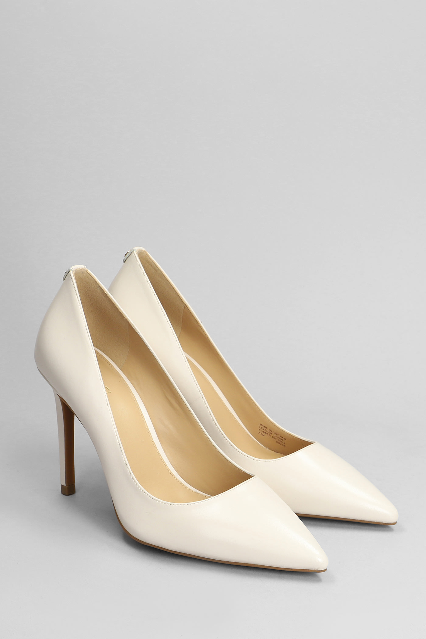Michael Kors Alina Flex High Pump Pumps In Beige