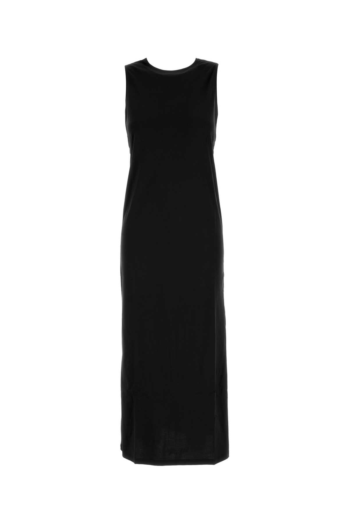 Black Cotton Rayna Dress