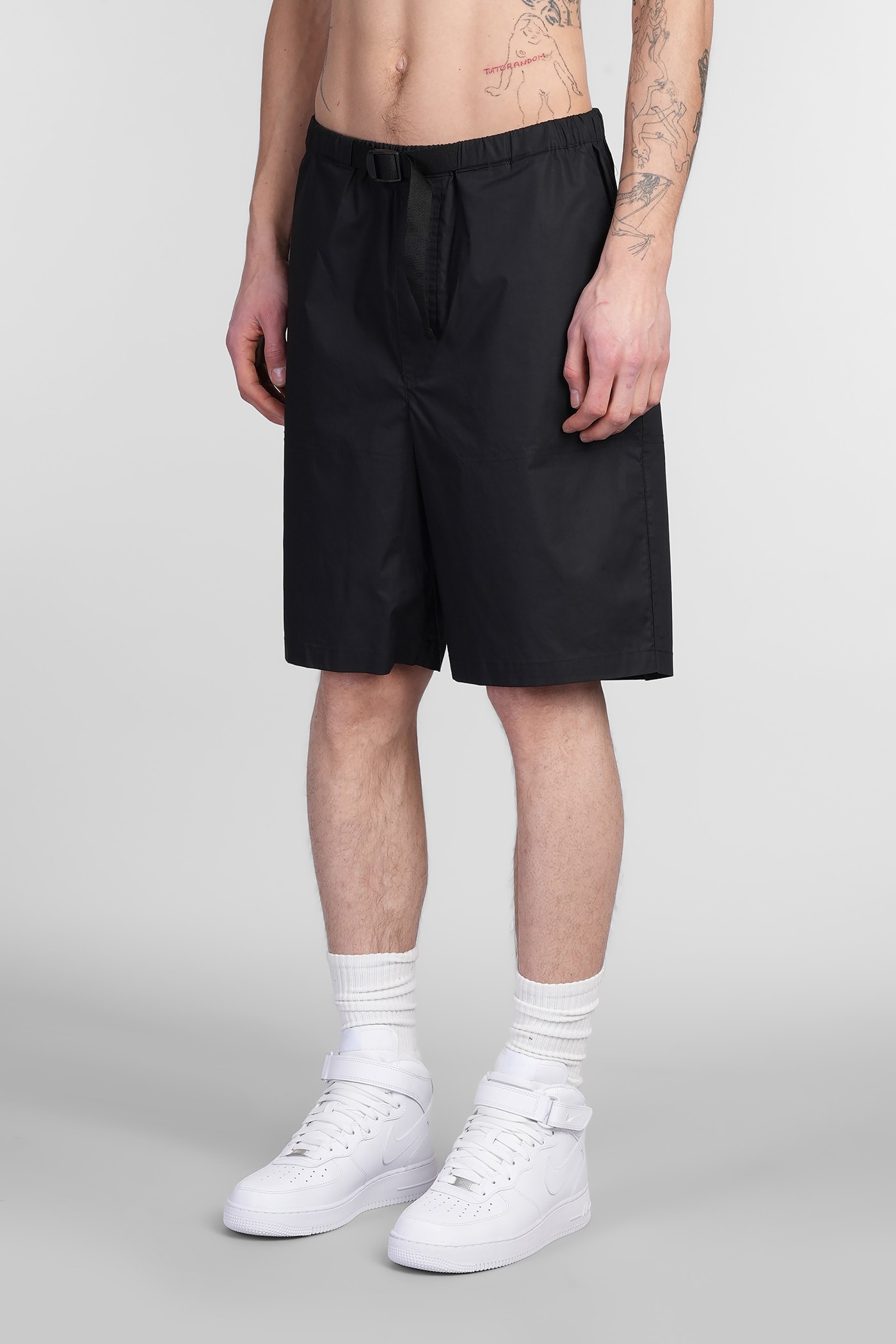 Roberto Collina Cotton Shorts In Black