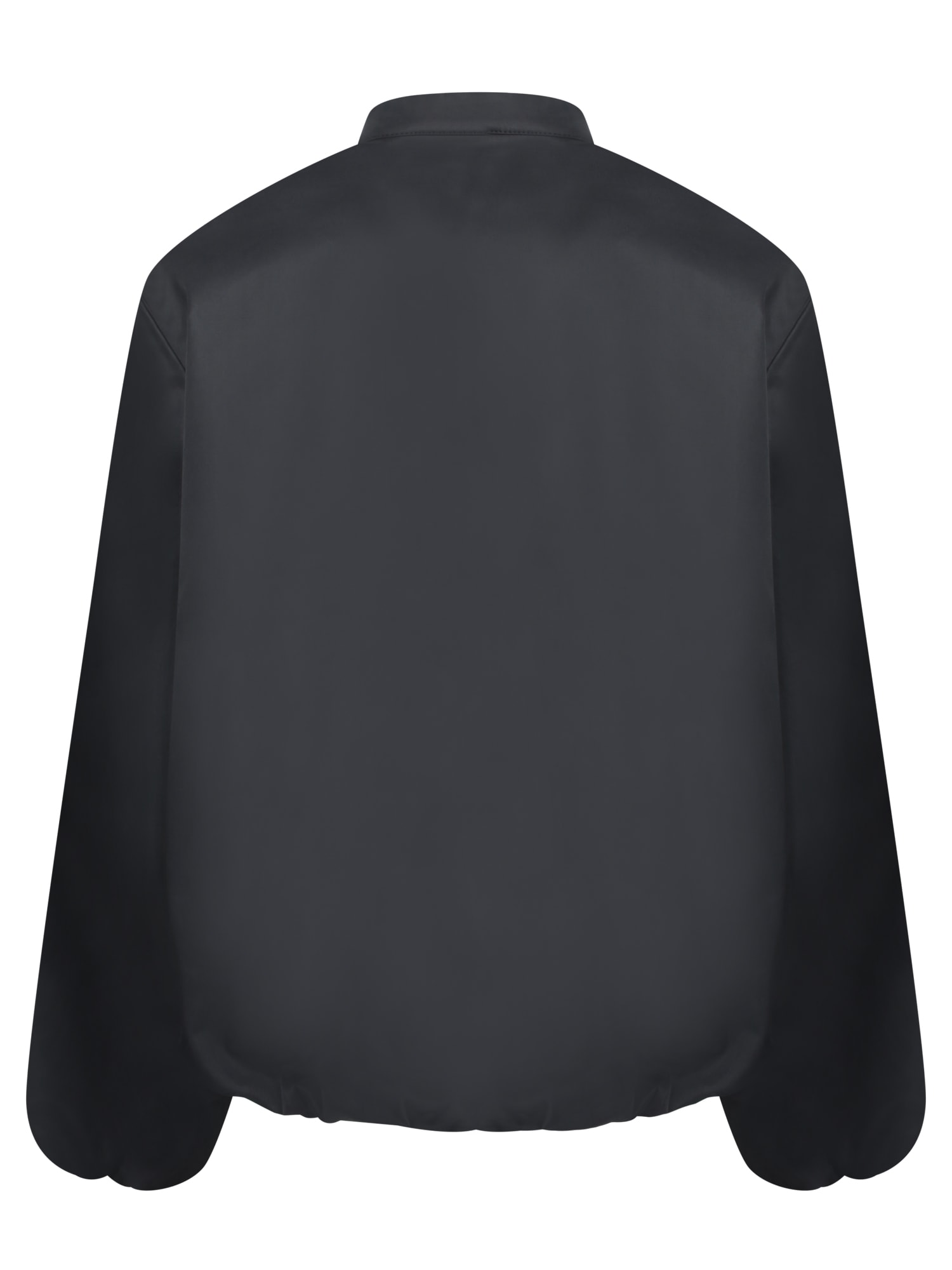 MONCLER GRUISSAN BLACK BOMBER JACKET 