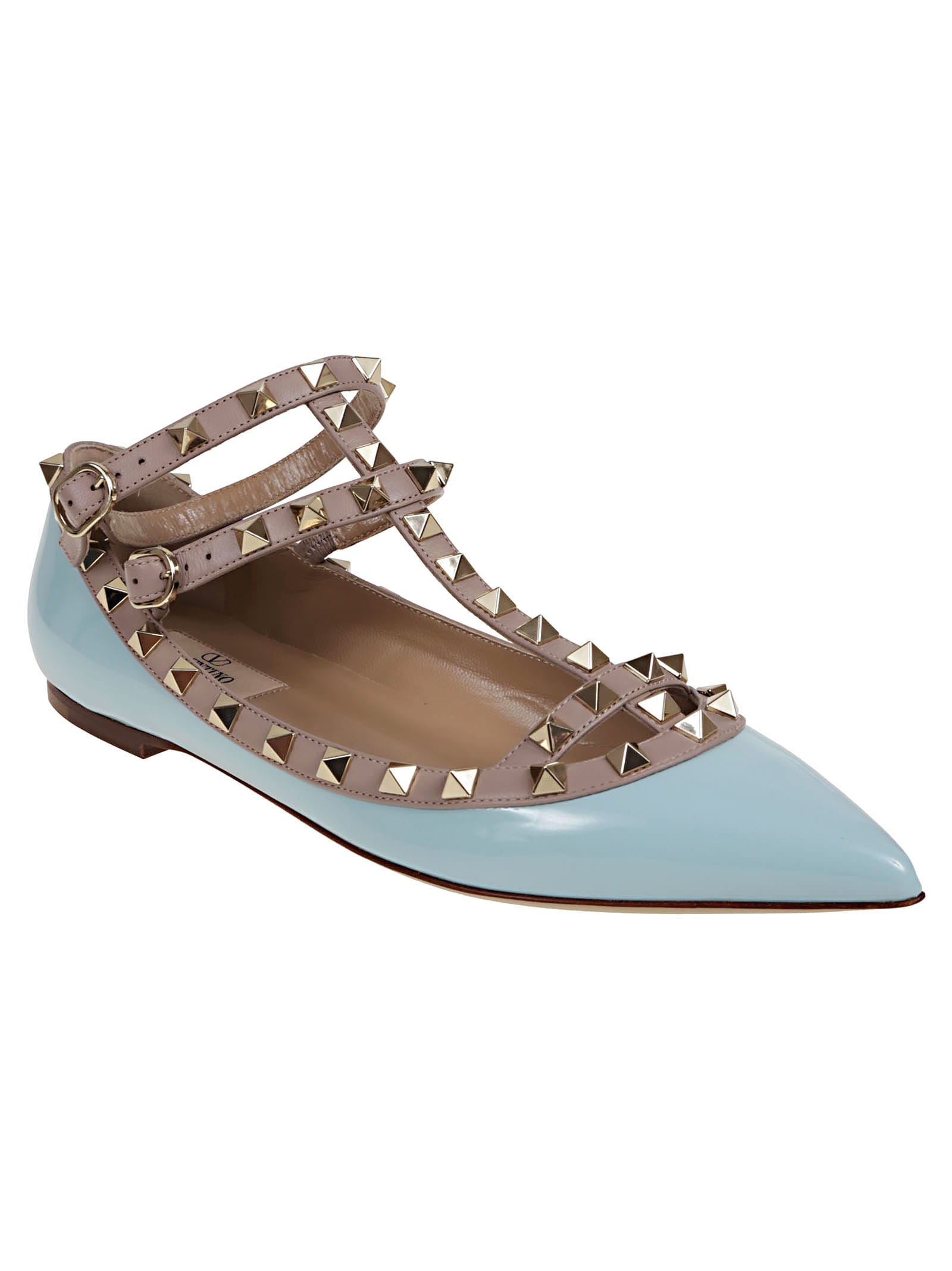 VALENTINO GARAVANI BALLERINA ROCKSTUD T. 05